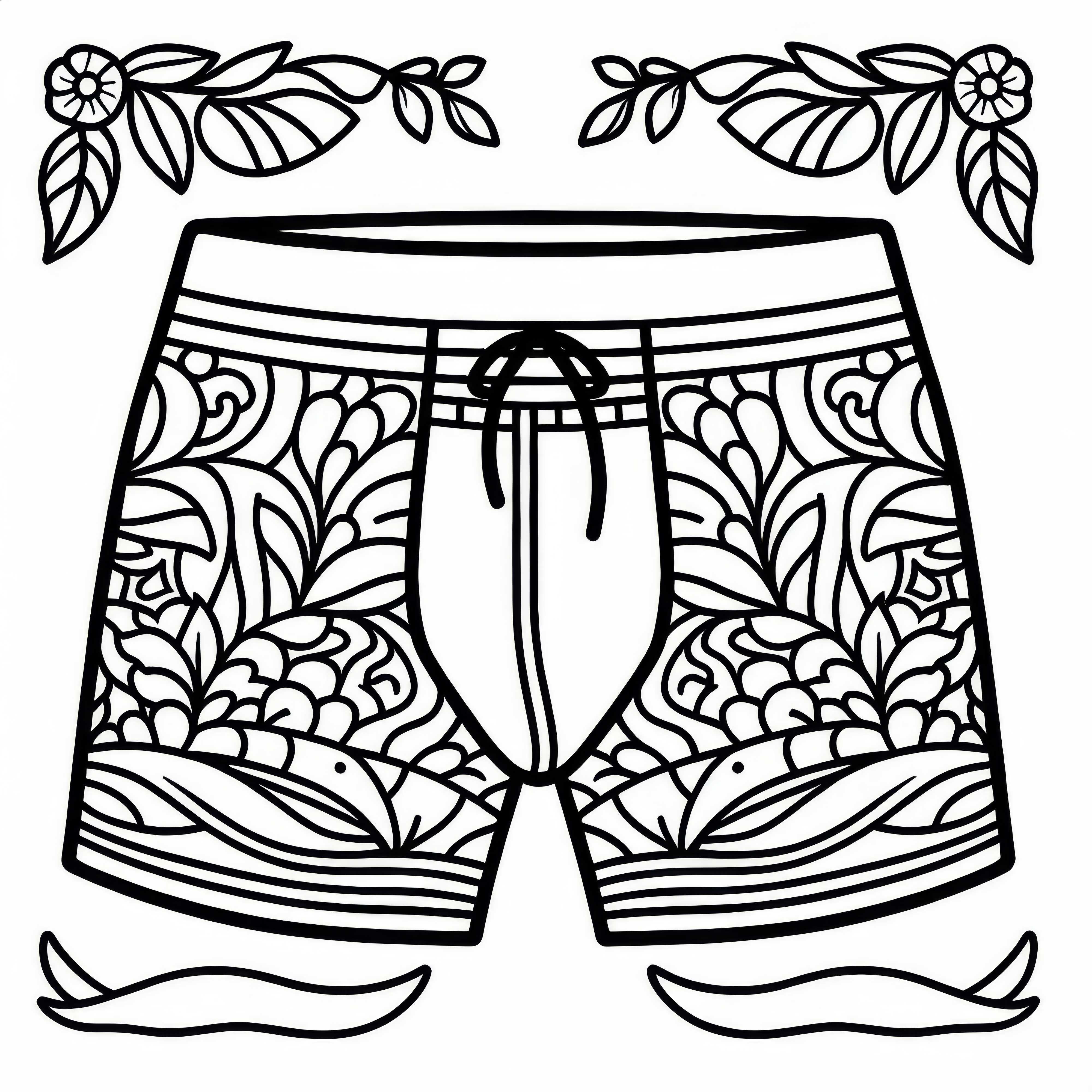 Modèle de maillot de bain à télécharger gratuitement et à colorier Modèle de maillot de bain à télécharger et à colorier gratuitement