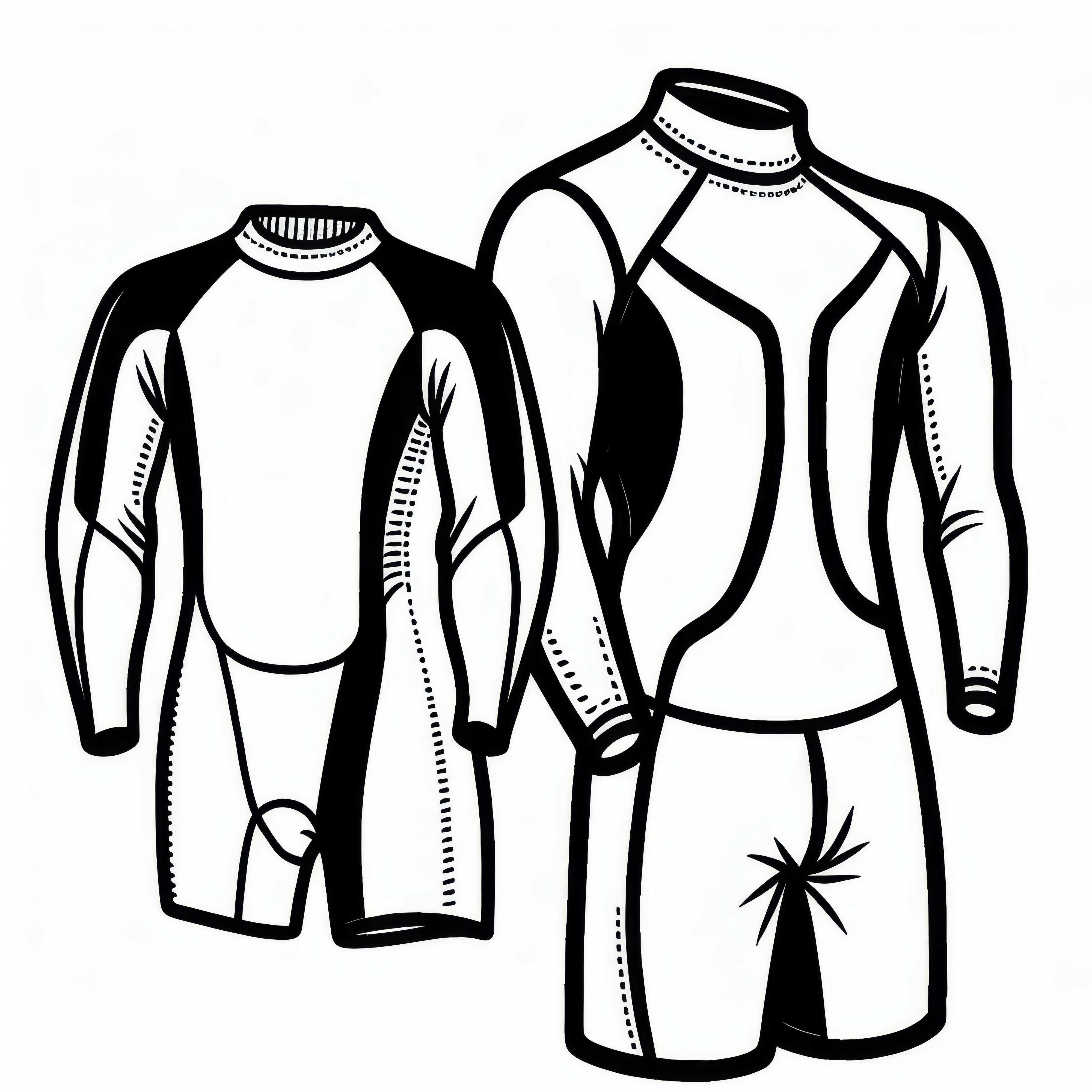 Modèle de coloriage de combinaison de surf gratuit Modèle de coloriage de combinaison de surf gratuit