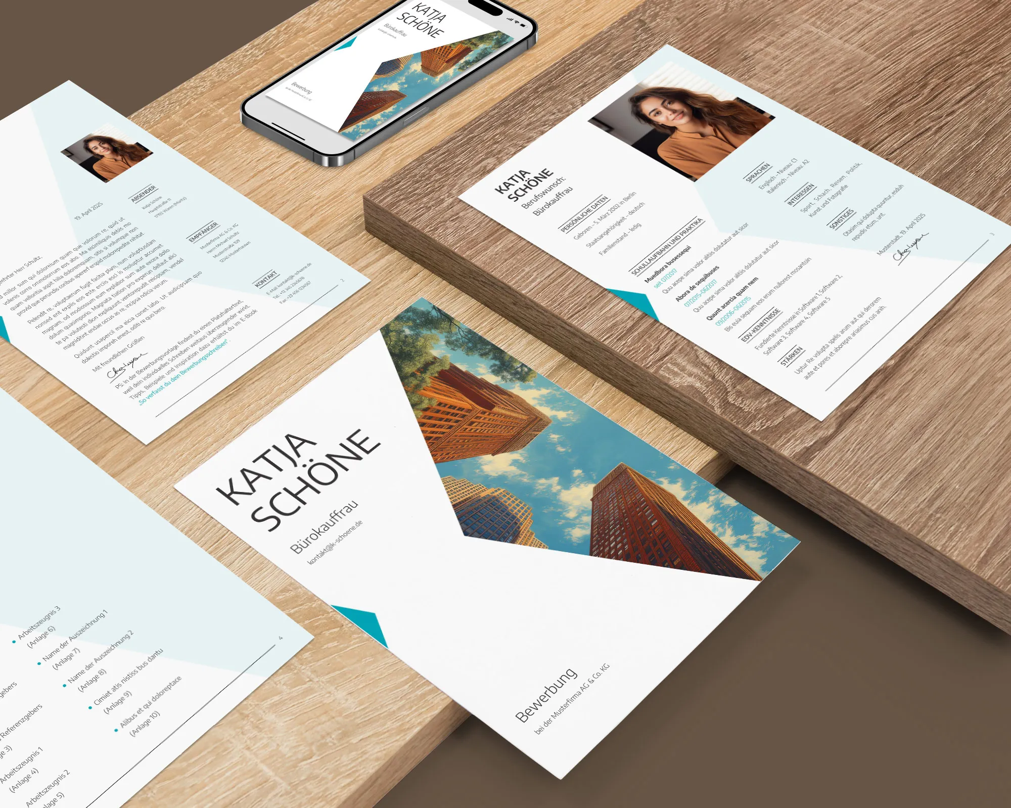 Application as Medical Assistant: Template for Cover Letter and CV.