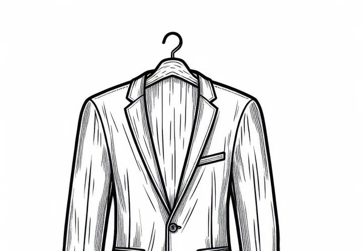 Barvna predloga blazerja oblačila brezplačno