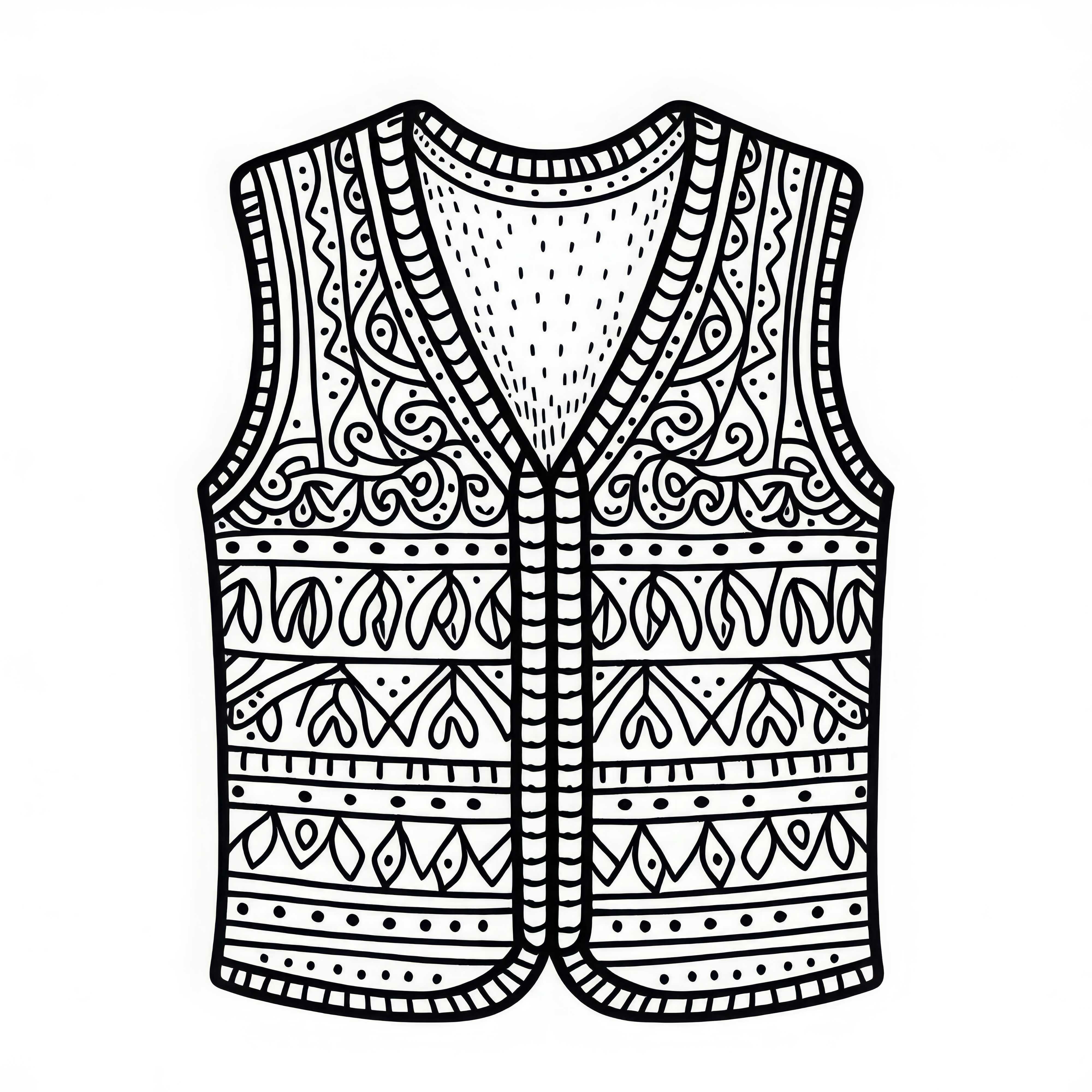 Западная раскраска одежды бесплатно