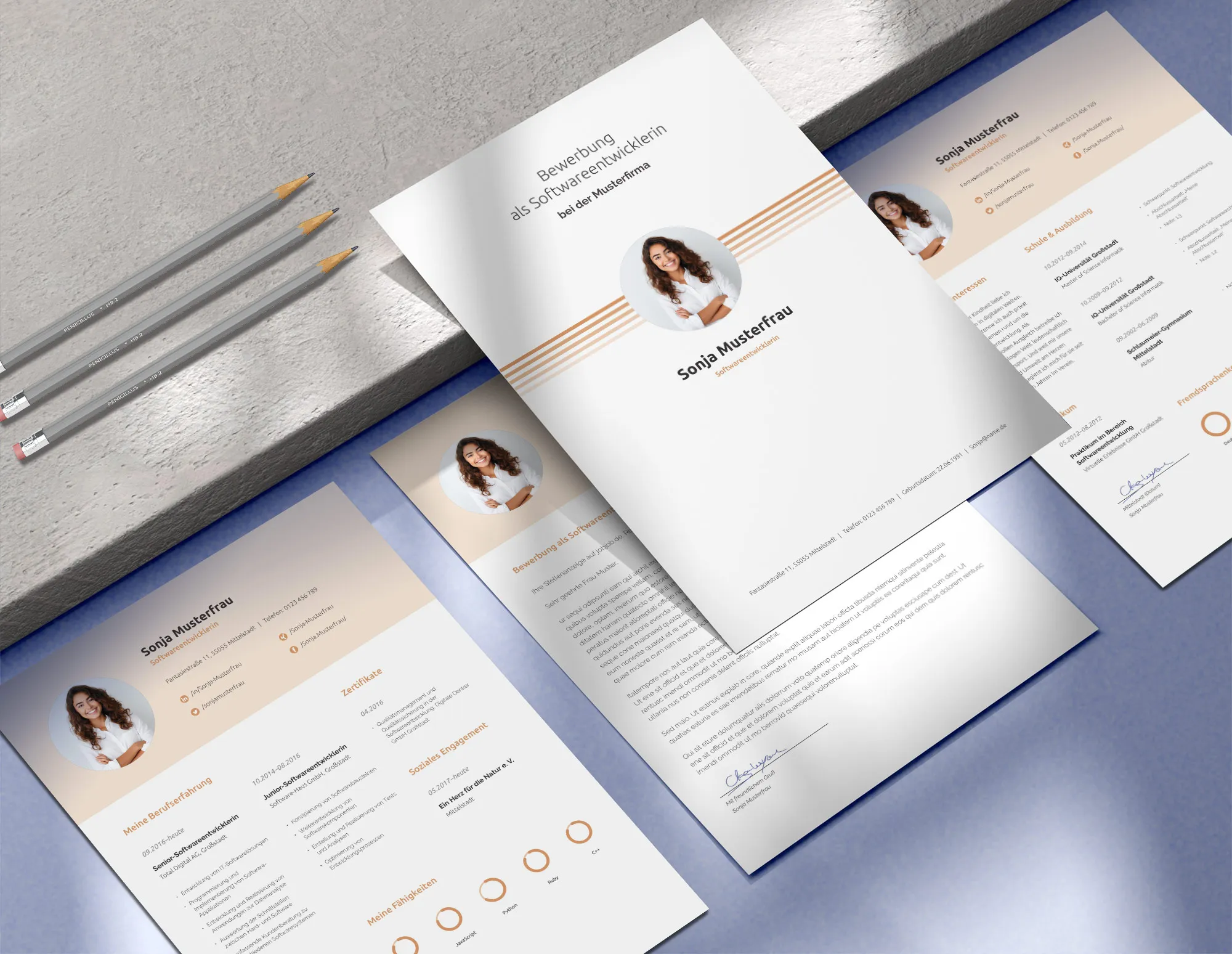 Application as Medical Associate: Template for Cover Letter and Resume for Download
