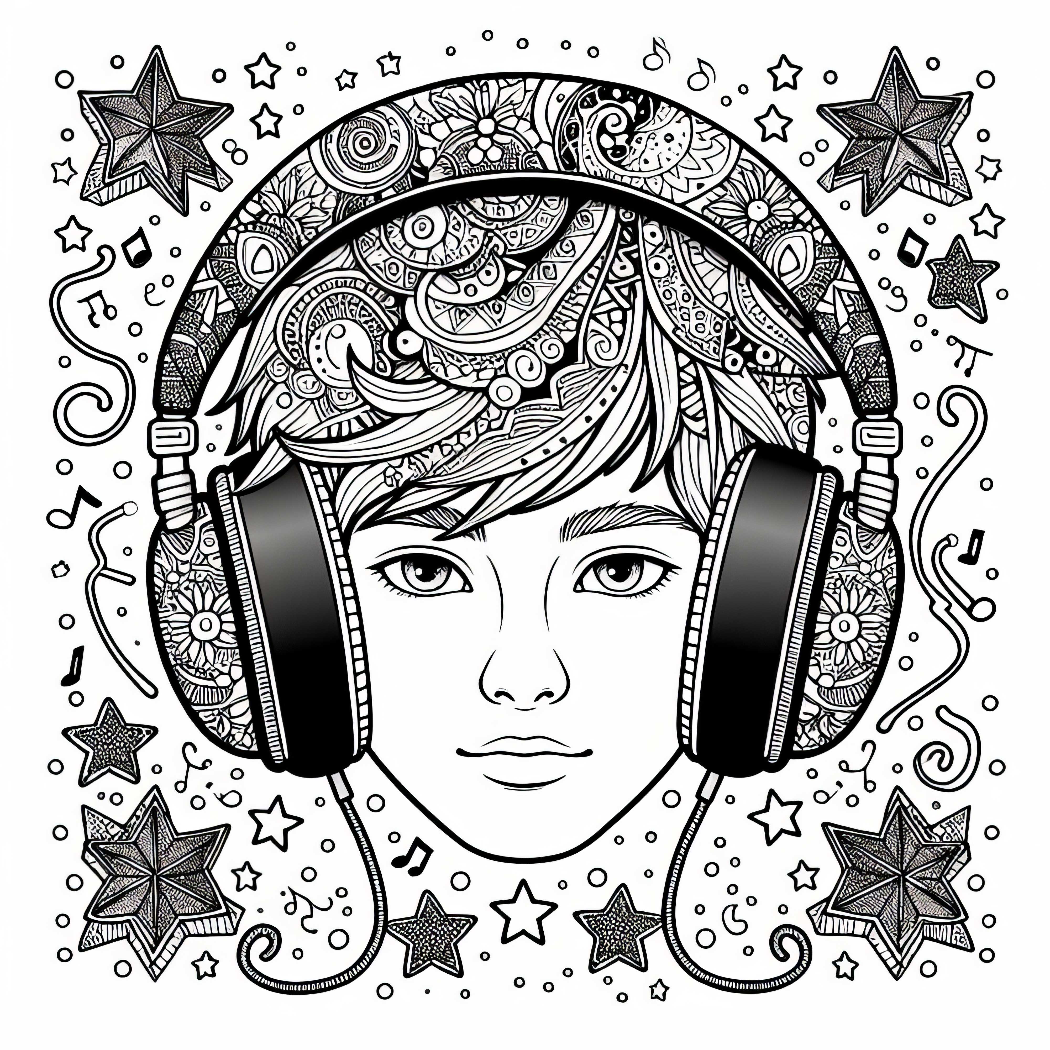 Coloriage de mandala de casque pour les garçons à partir de douze ans, gratuit