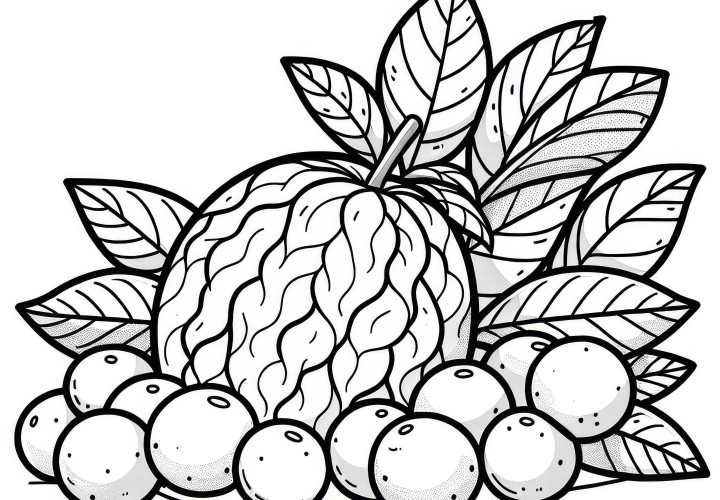 Arachnoidea Coloring Template Free