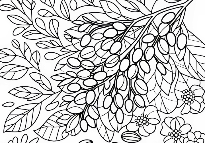 Free Gojiberry Coloring Page