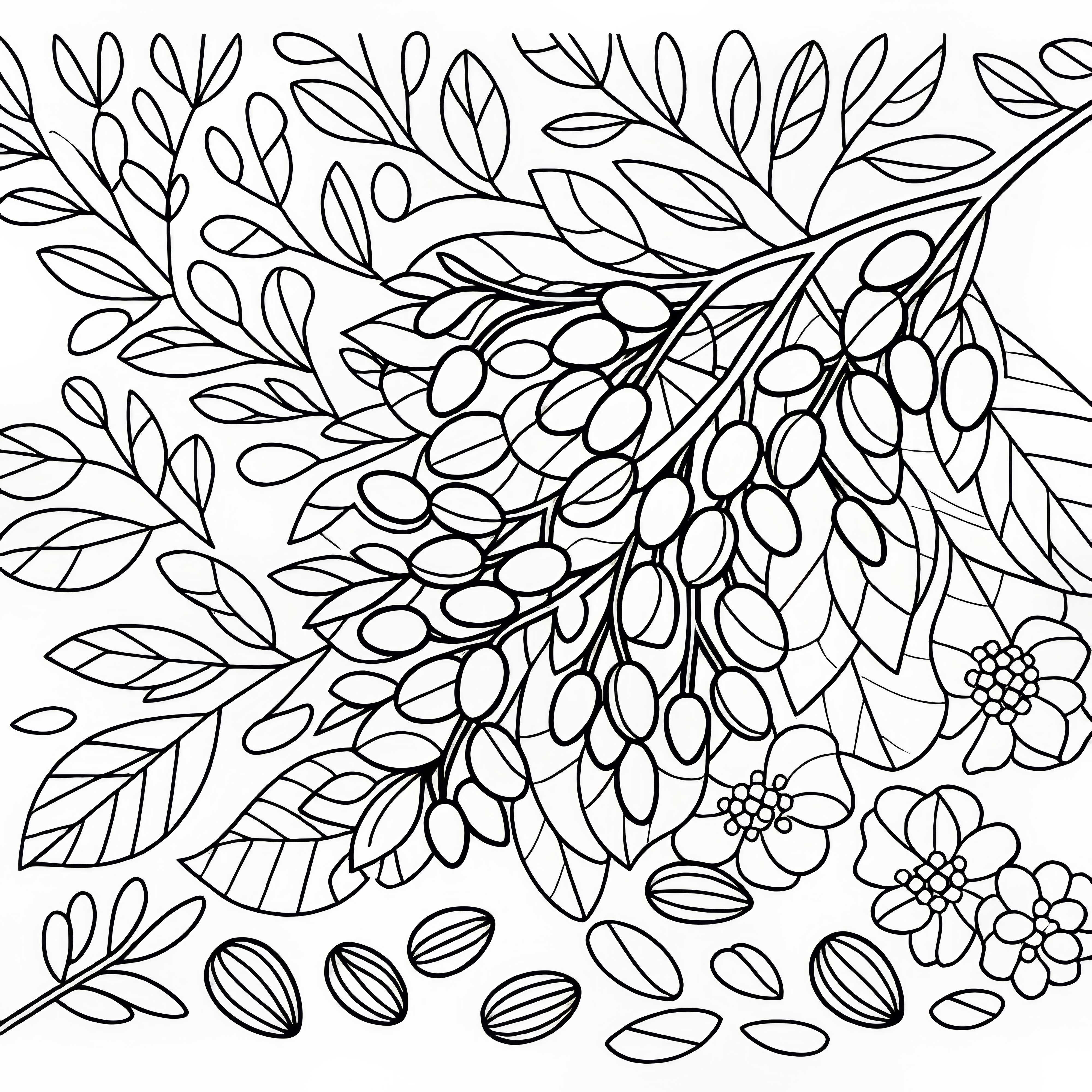 Free Gojiberry Coloring Page