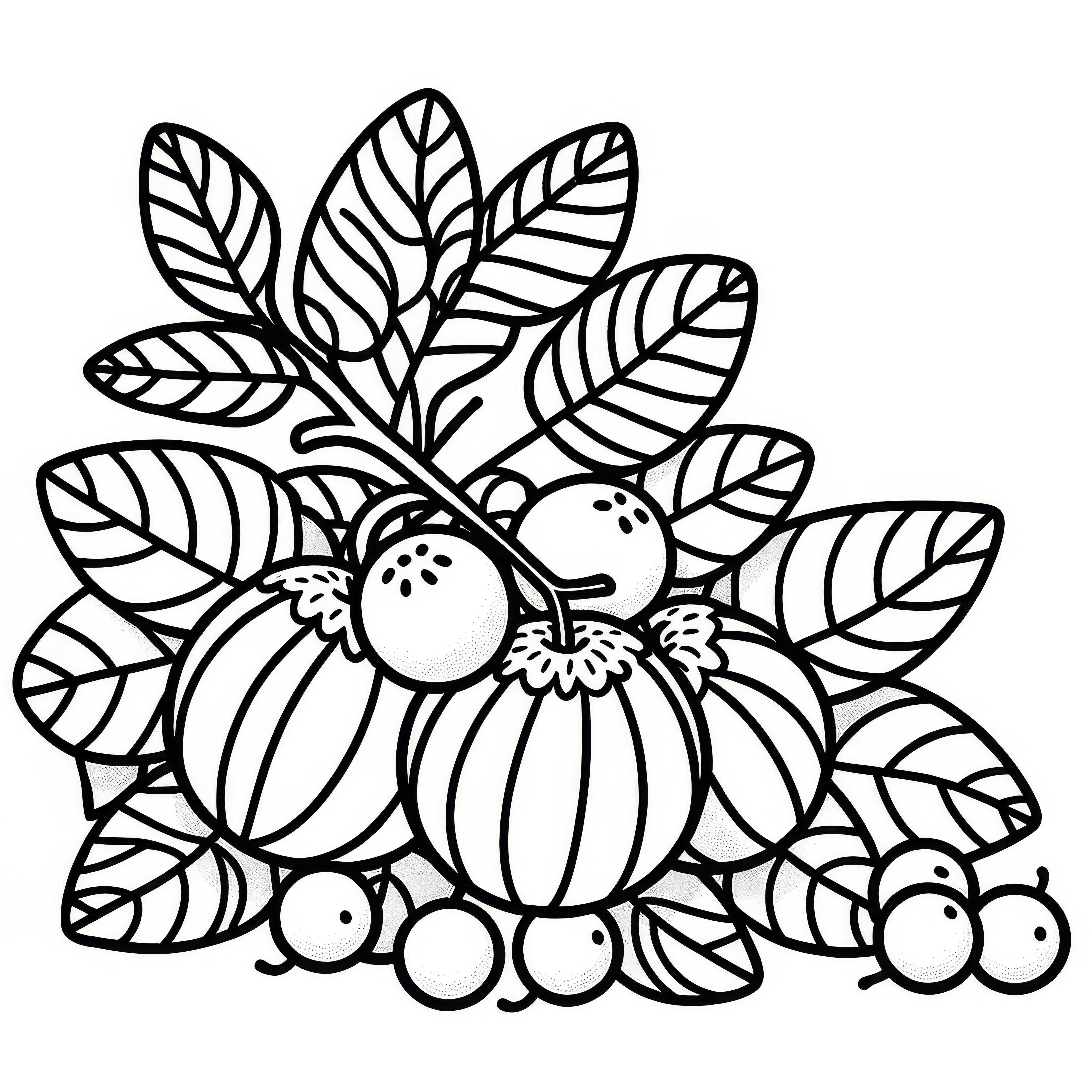 Free Jabuticaba coloring page