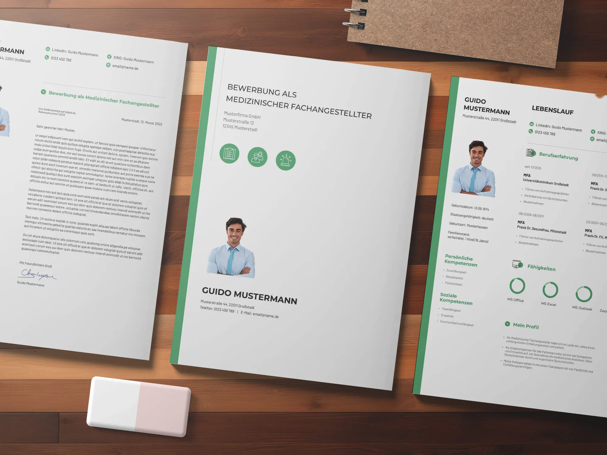 Candidatura come Office Manager: modello per lettera di presentazione e curriculum