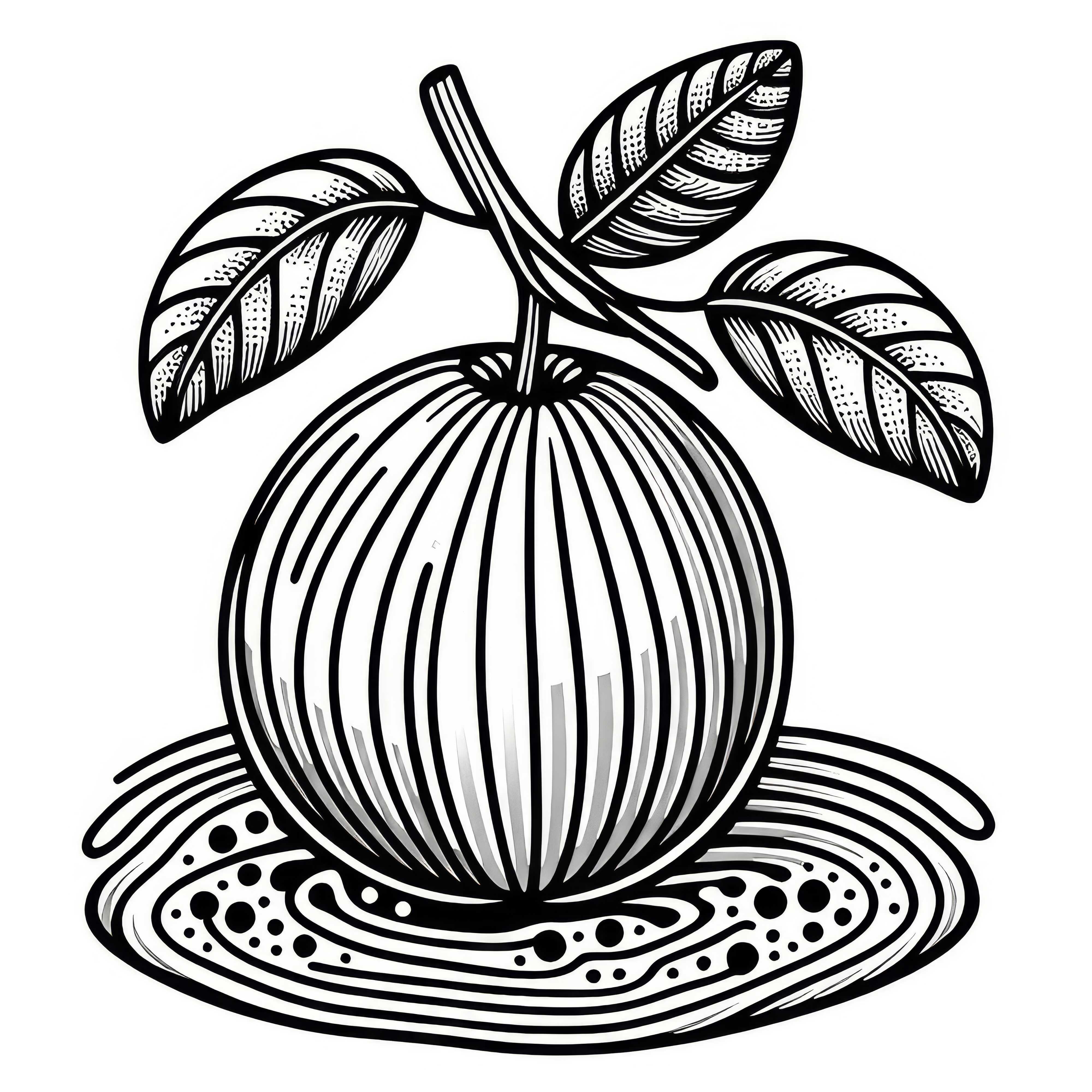 Free Jujube Coloring Page