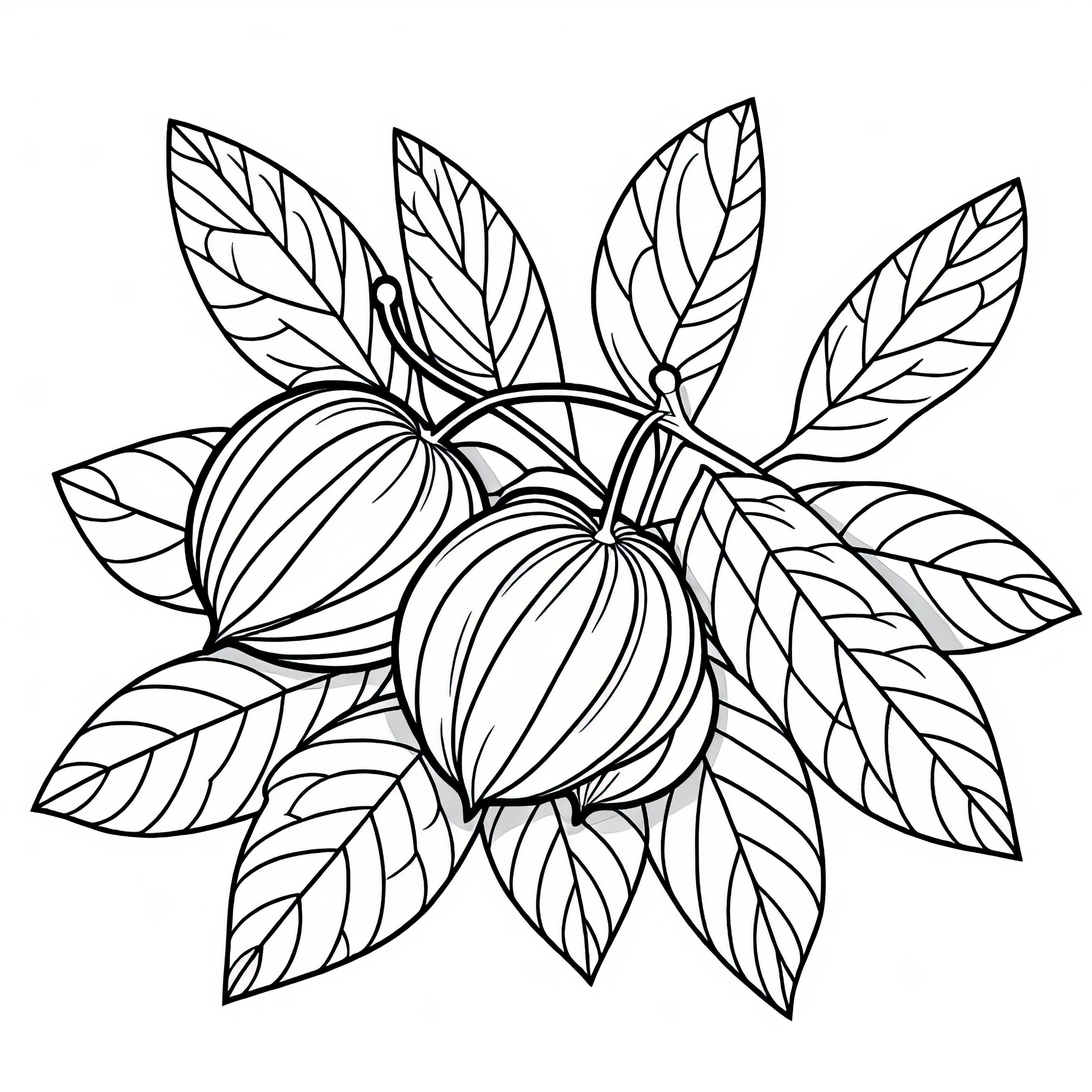 Cape gooseberry coloring page free to download