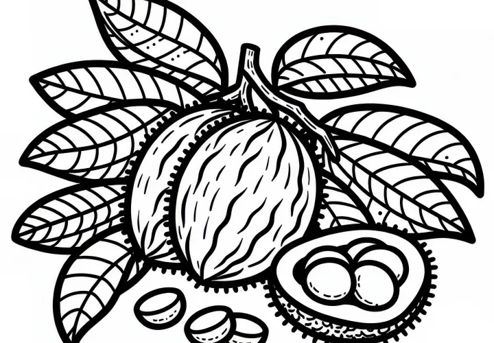 Lucuma Coloring Template Free – Create Your Own Artwork