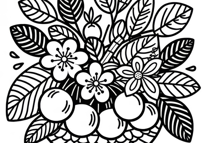 Mirabelle Coloring Template Simple Free