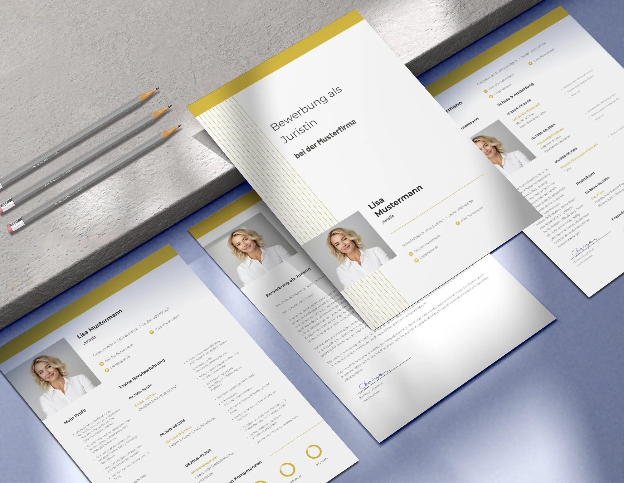 Application as paper technologist: Template for cover letter and CV for download