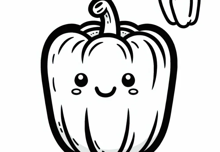 Free Paprika Coloring Page