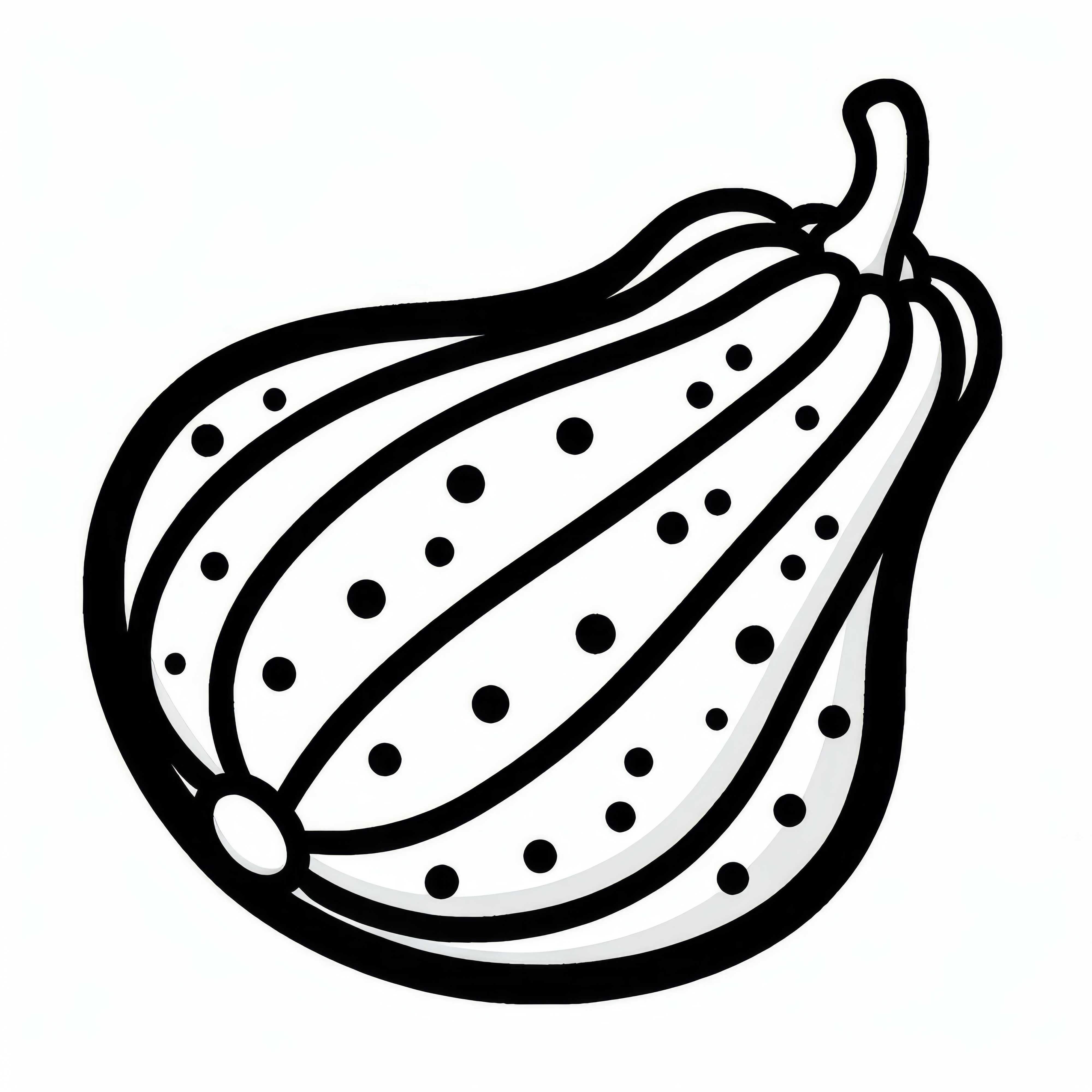 Coloriage gratuit de gourde &agrave; colorier