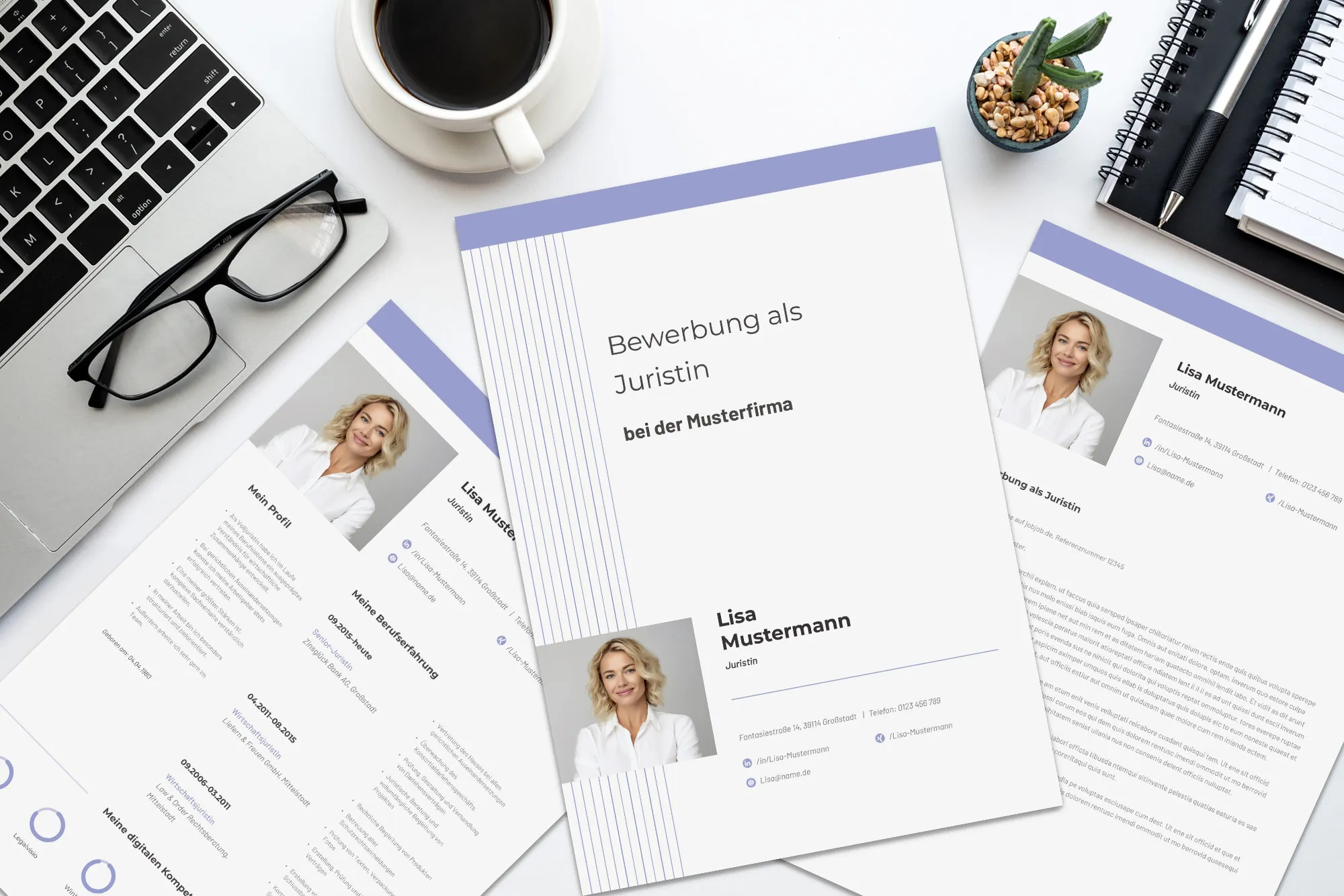 Application as a nursing specialist: Template for cover letter and resume available for download.