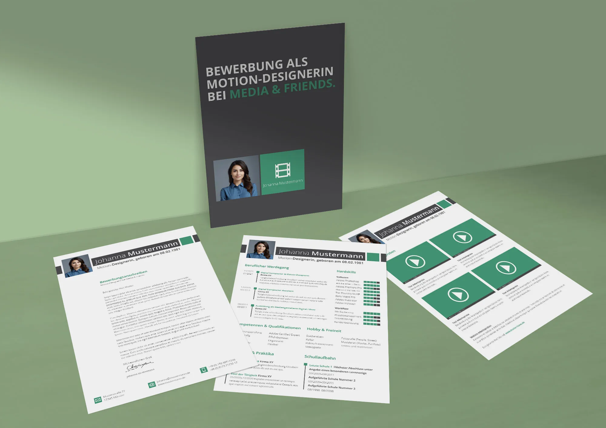 Application as a physics laboratory technician: Template for cover letter and resume