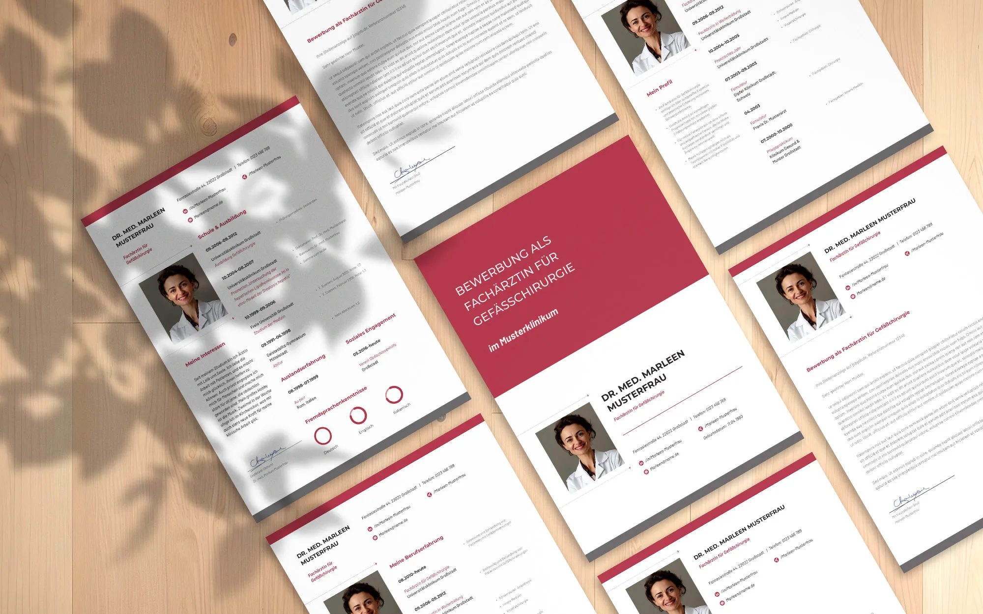 Application as PR Manager: Template for cover letter and resume for download