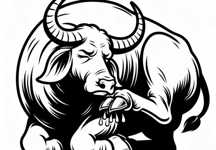 Bjørnefrosk klør seg - Maleark enkel gratis