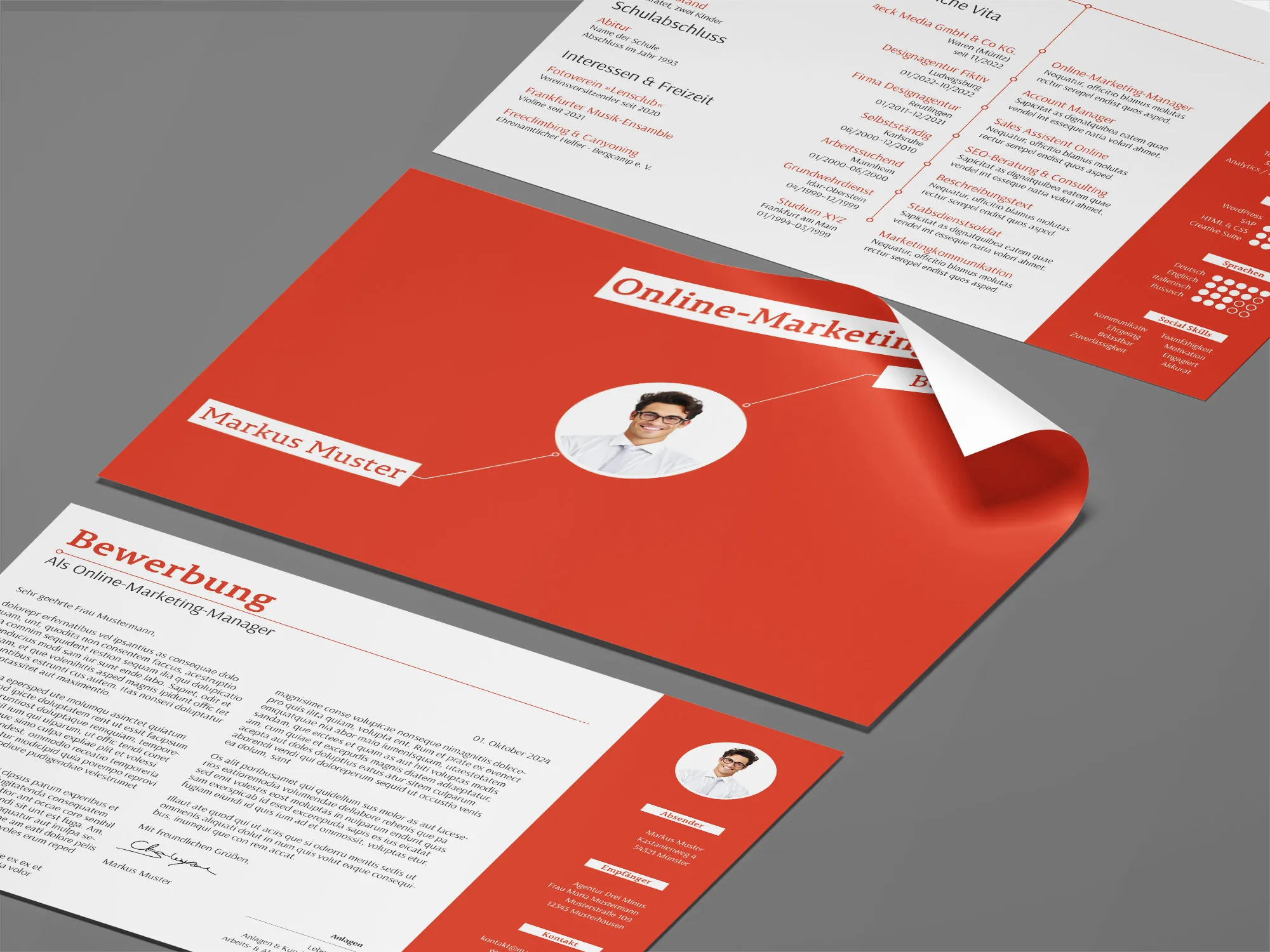 Candidatura come project manager: modello per curriculum e lettera di presentazione