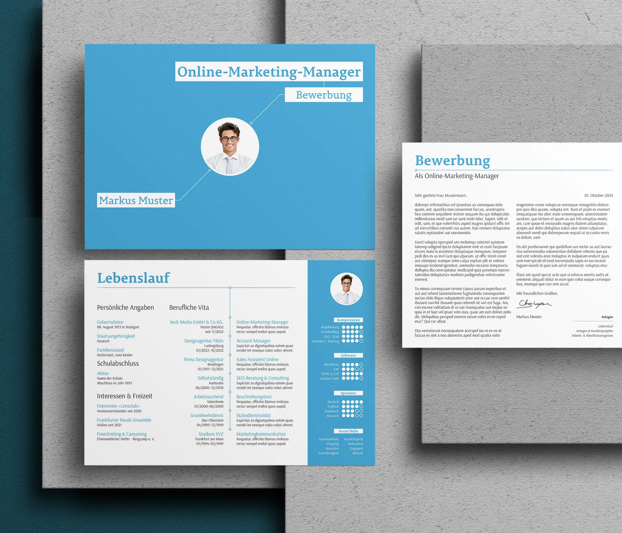 Candidatura come project manager: modello di lettera di presentazione e curriculum per il download.
