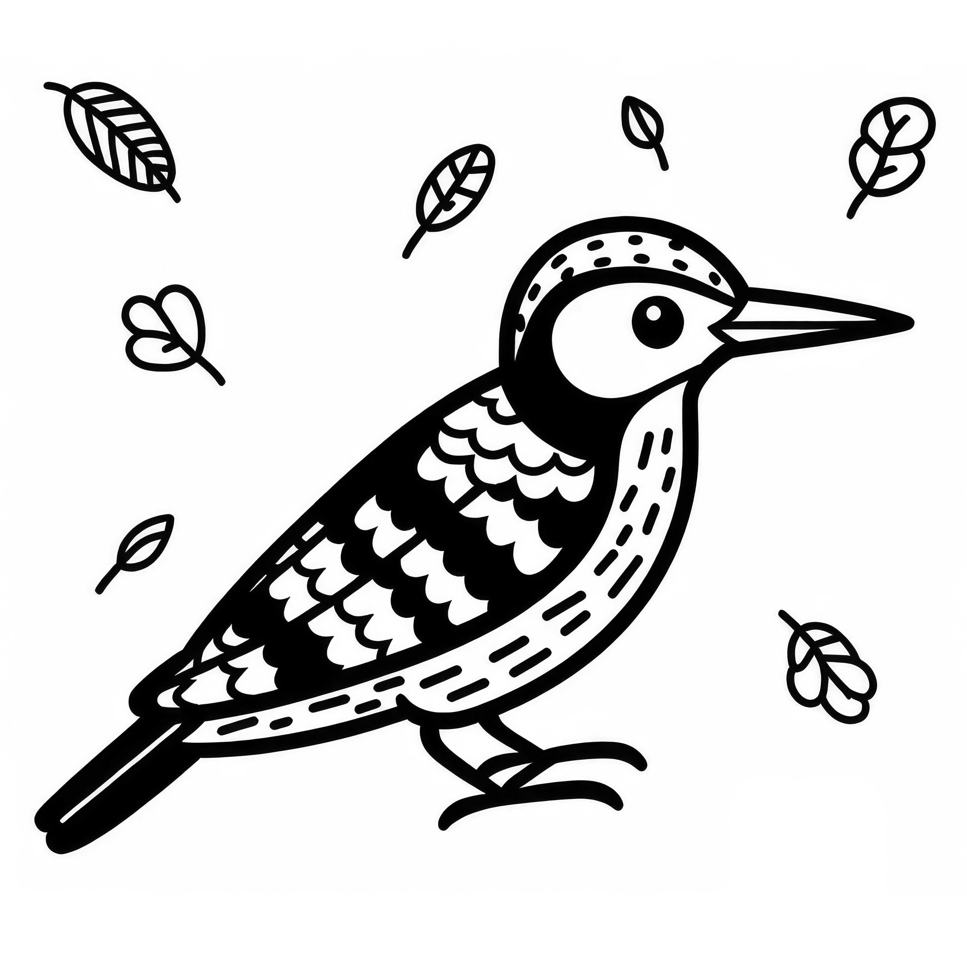 Specht &ndash; Tret&aring;spett &ndash; Fugle &ndash; Europa &ndash; Malebilde &ndash; Gratis