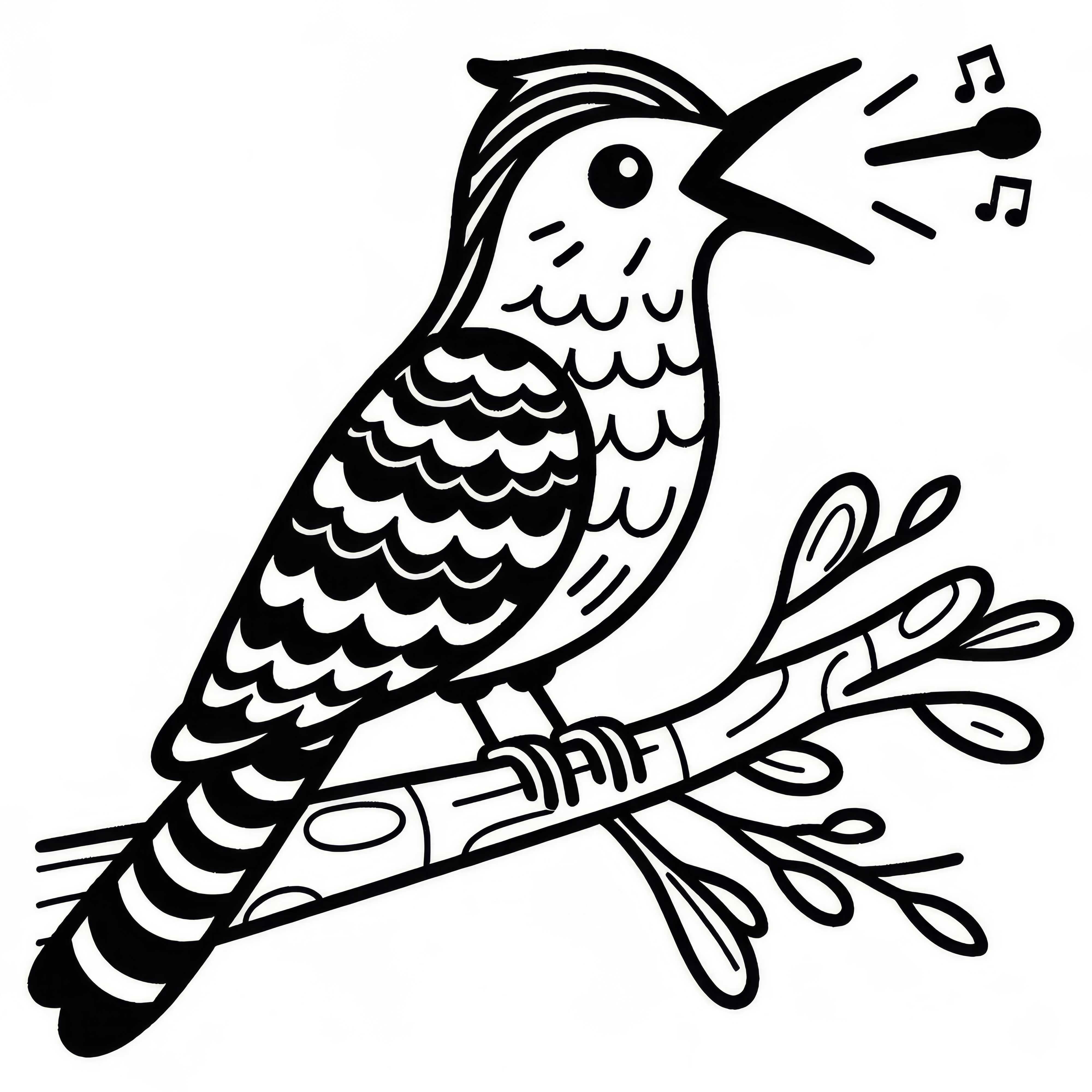 Кукольный птица Европа Раскраска бесплатно