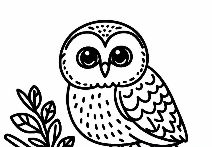 Ugle Skogrytter Fugl Europa Malebilde Gratis