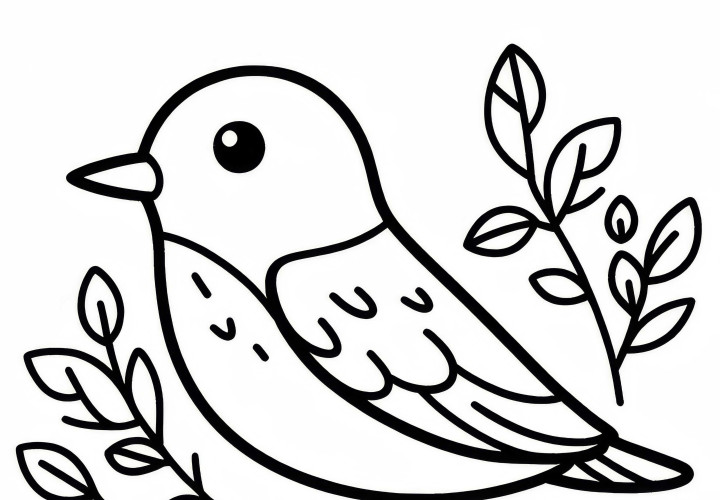 Pirolfugl Europa Malebok Gratis