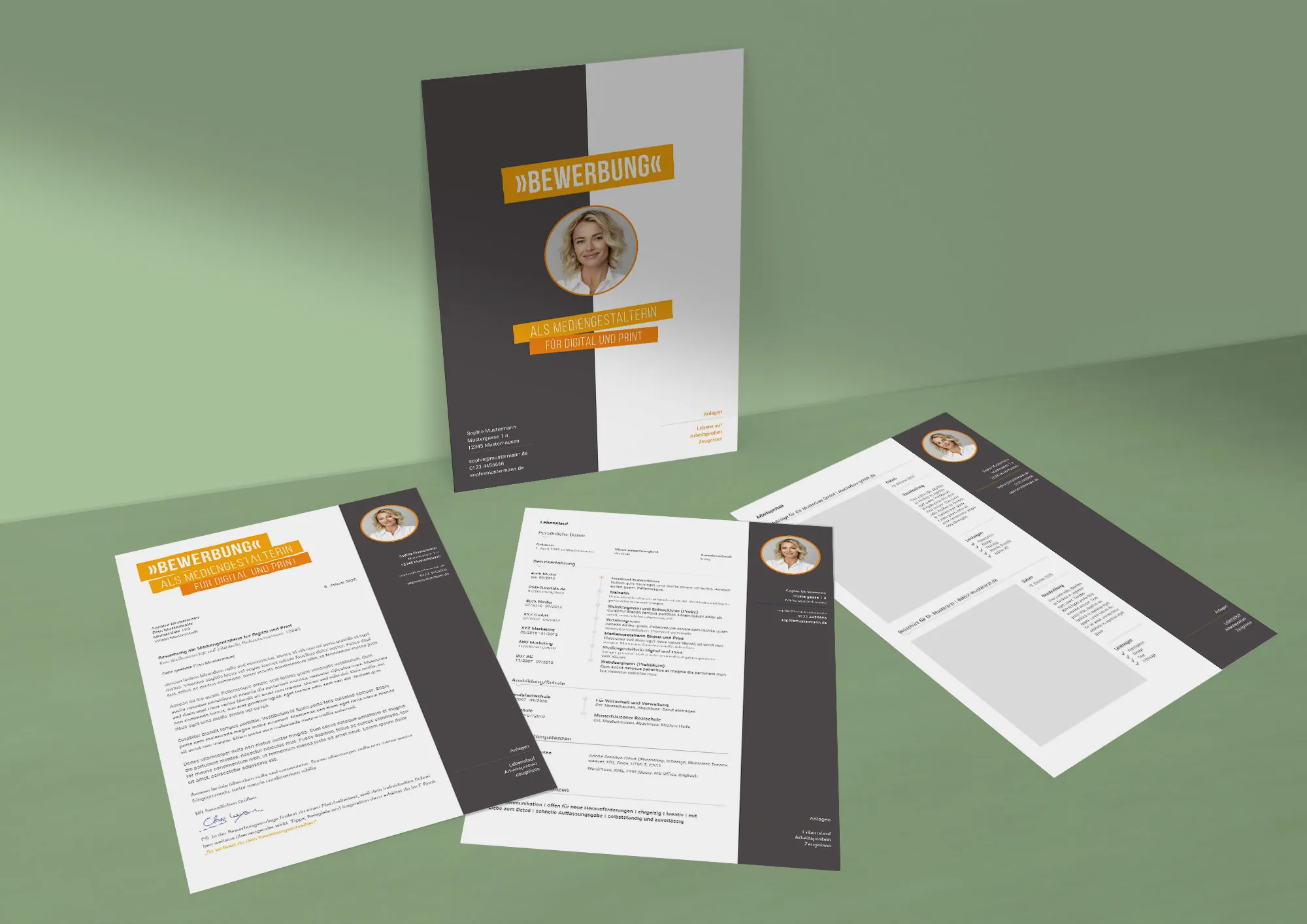 Application for Prokurist position: Template for cover letter and CV available for download