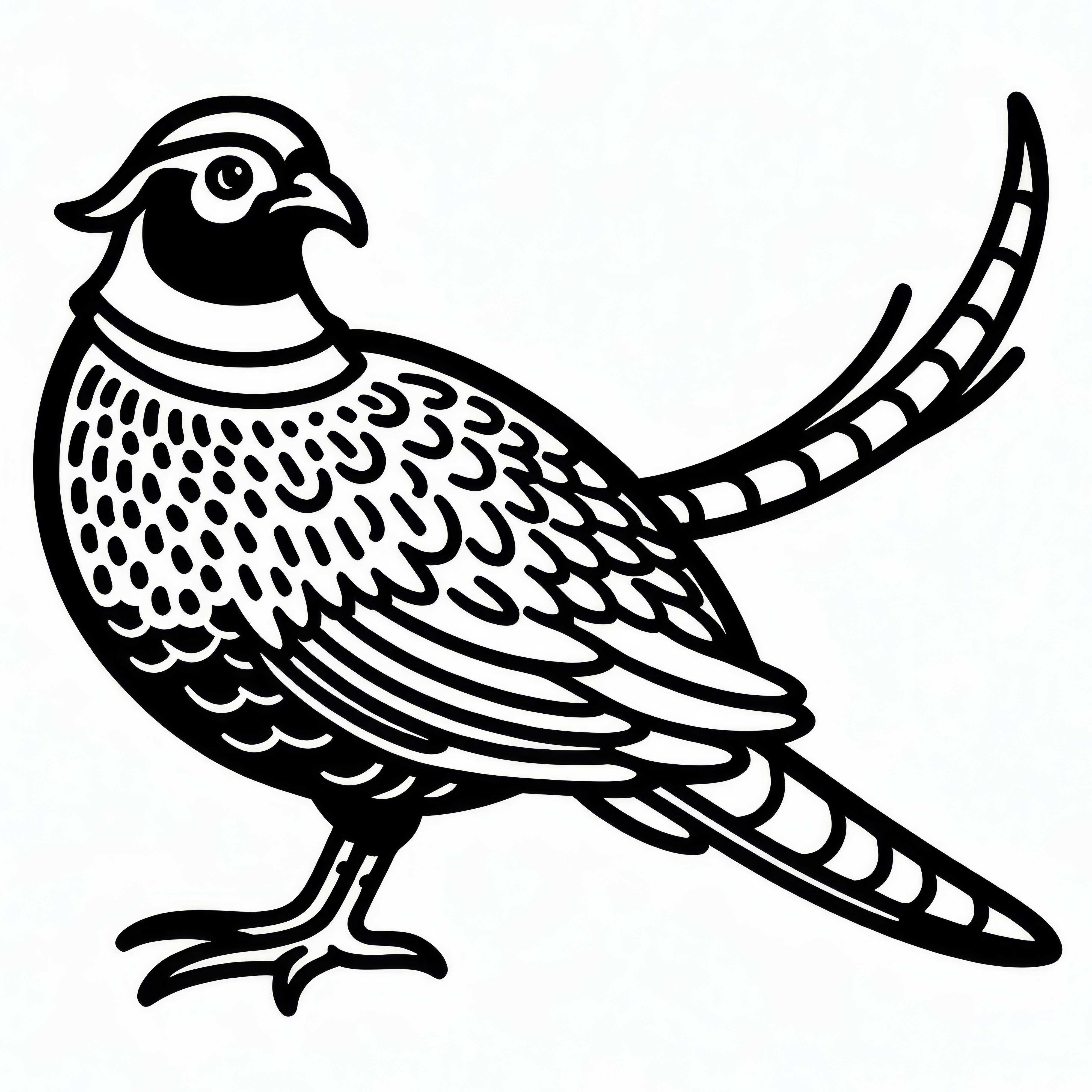 Fasanfugl Europa Malebilde Gratis