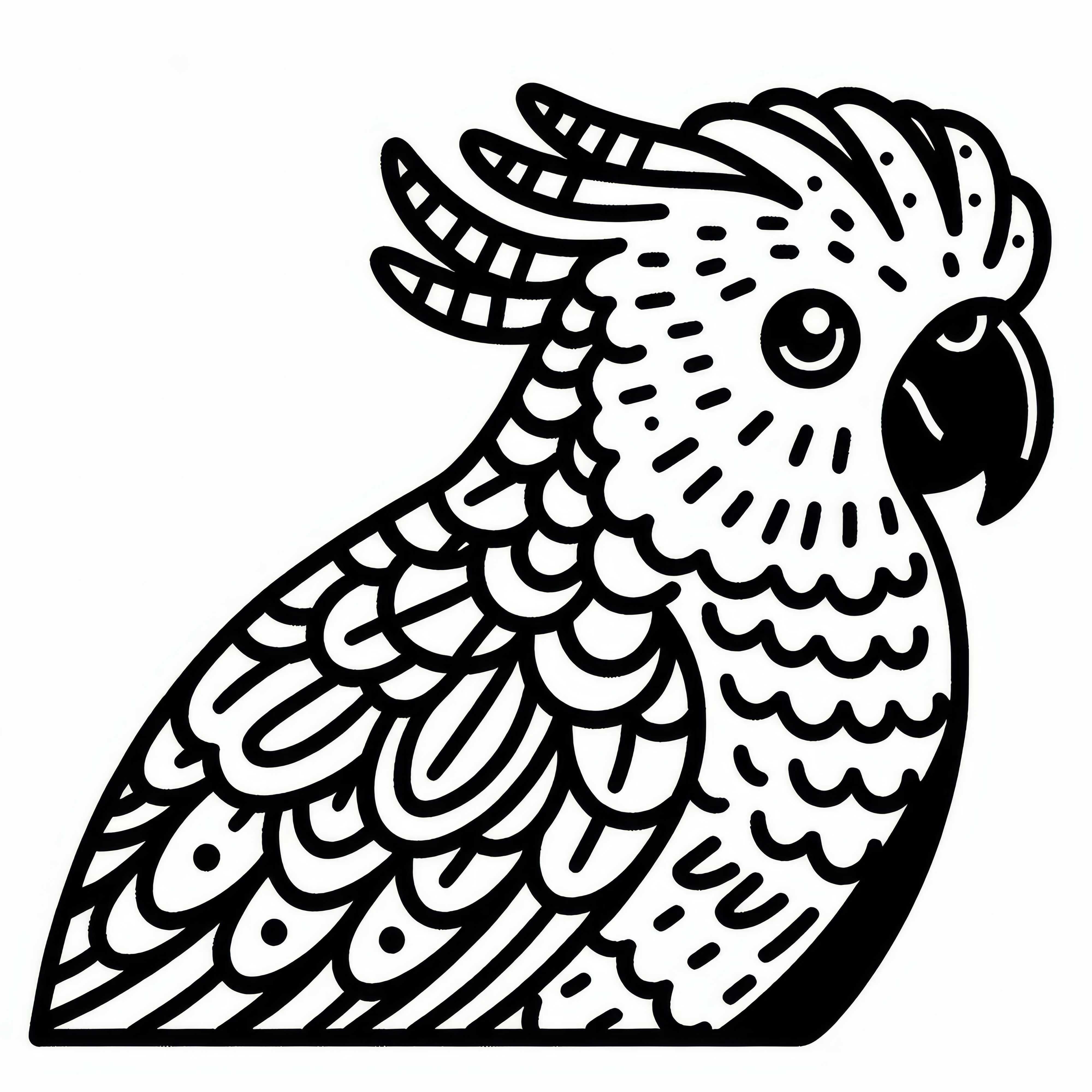 Royal Parakeet and Australian King Parrot - Bird from Australia as a coloring page King parakeet and Australian king parrot - bird from Australia as a coloring page