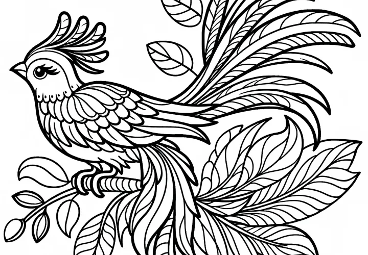 Ptice raja – Barvna slika ptic iz Avstralije in Oceanije brezplačno