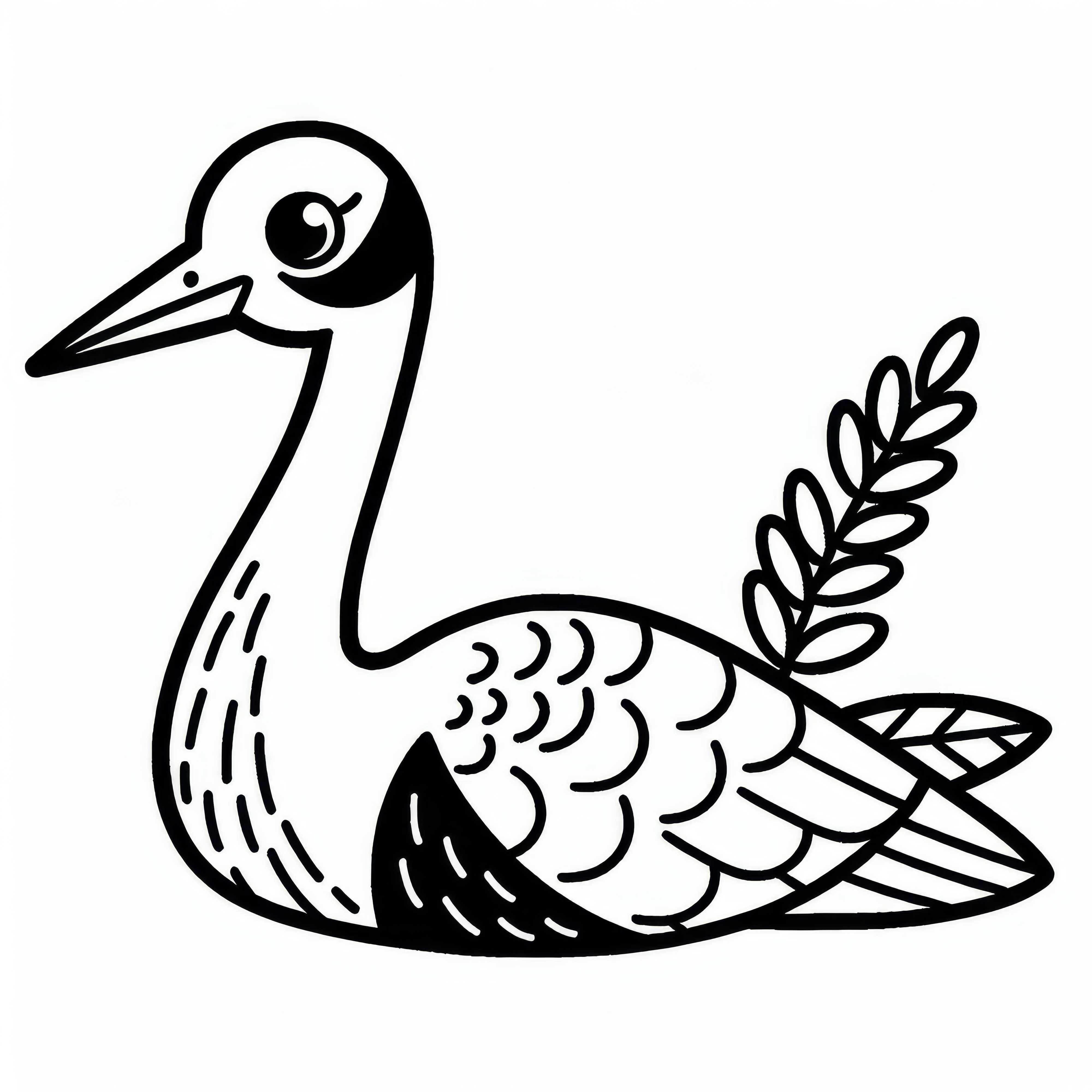 Brolga crane – Brolga – Bird – Australia – Oceania – Coloring page – Free Brolga Crane – Brolga – Bird – Australia – Oceania – Coloring Page – Free