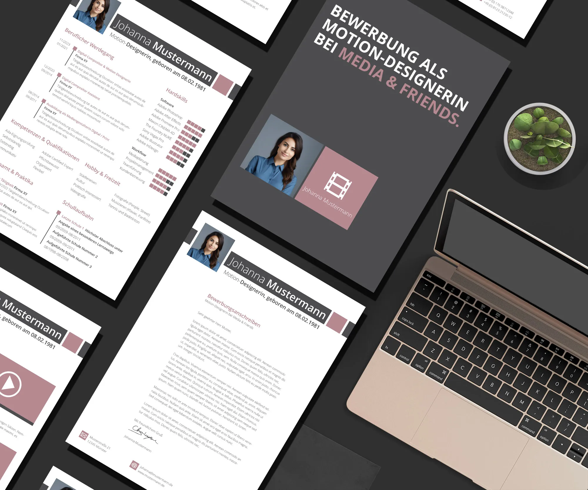 Application as a riding instructor: Template for cover letter and resume