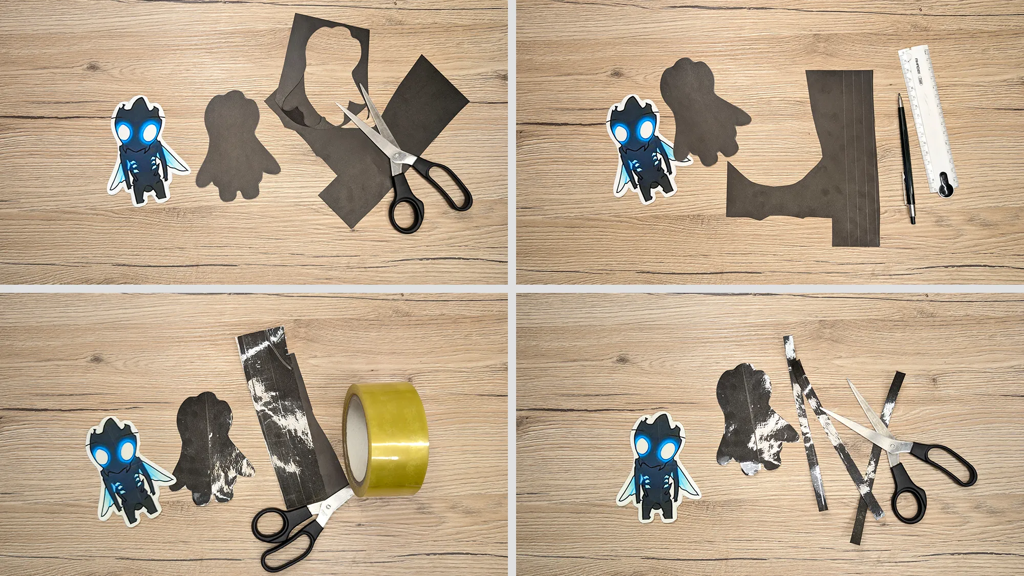 Solo Leveling Paper Squishy: Schritt-für-Schritt-Anleitung mit Fotos und Kommentaren. Das Bild 2 Solo Leveling Paper Squishy: Schritt-für-Schritt-Anleitung mit Fotos und Kommentaren. Das Bild 2