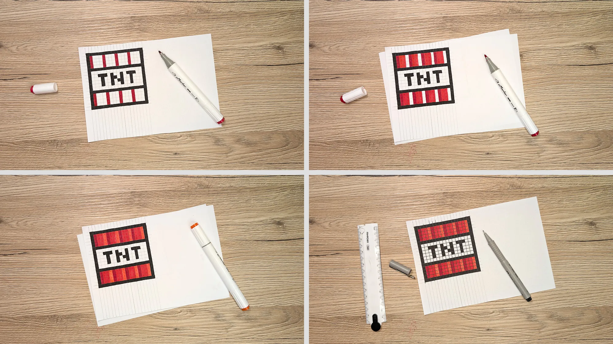 Minecraft TNT Paper Squishy: Schritt-für-Schritt-Anleitung mit Fotos und Kommentaren. Das Bild 2 Minecraft TNT Paper Squishy: Schritt-für-Schritt-Anleitung mit Fotos und Kommentaren. Das Bild 2