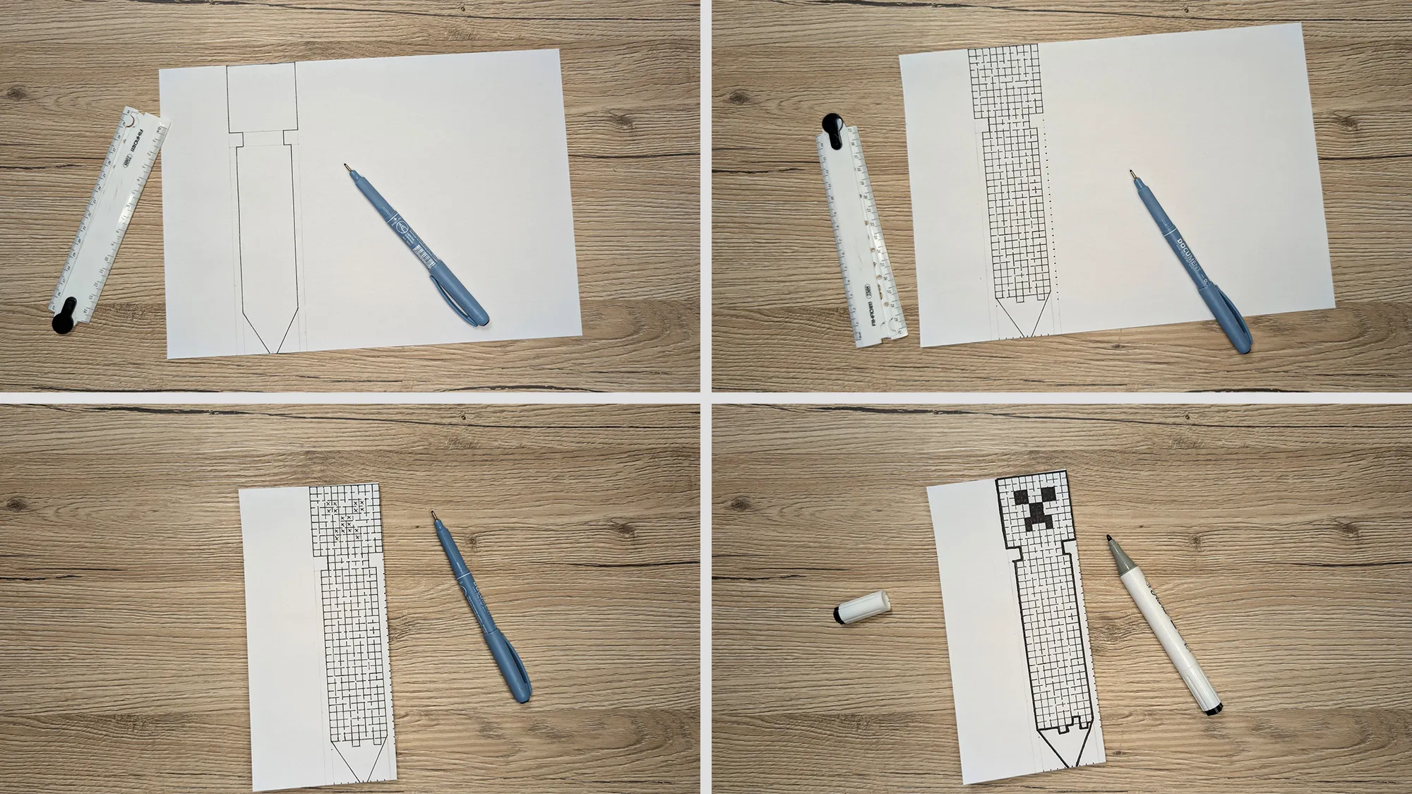 Minecraft Creeper-Stift Paper Squishy: Schritt-für-Schritt-Anleitung mit Fotos und Kommentaren. Das Bild 1 Minecraft Creeper-Stift Paper Squishy: Schritt-für-Schritt-Anleitung mit Fotos und Kommentaren. Das Bild 1