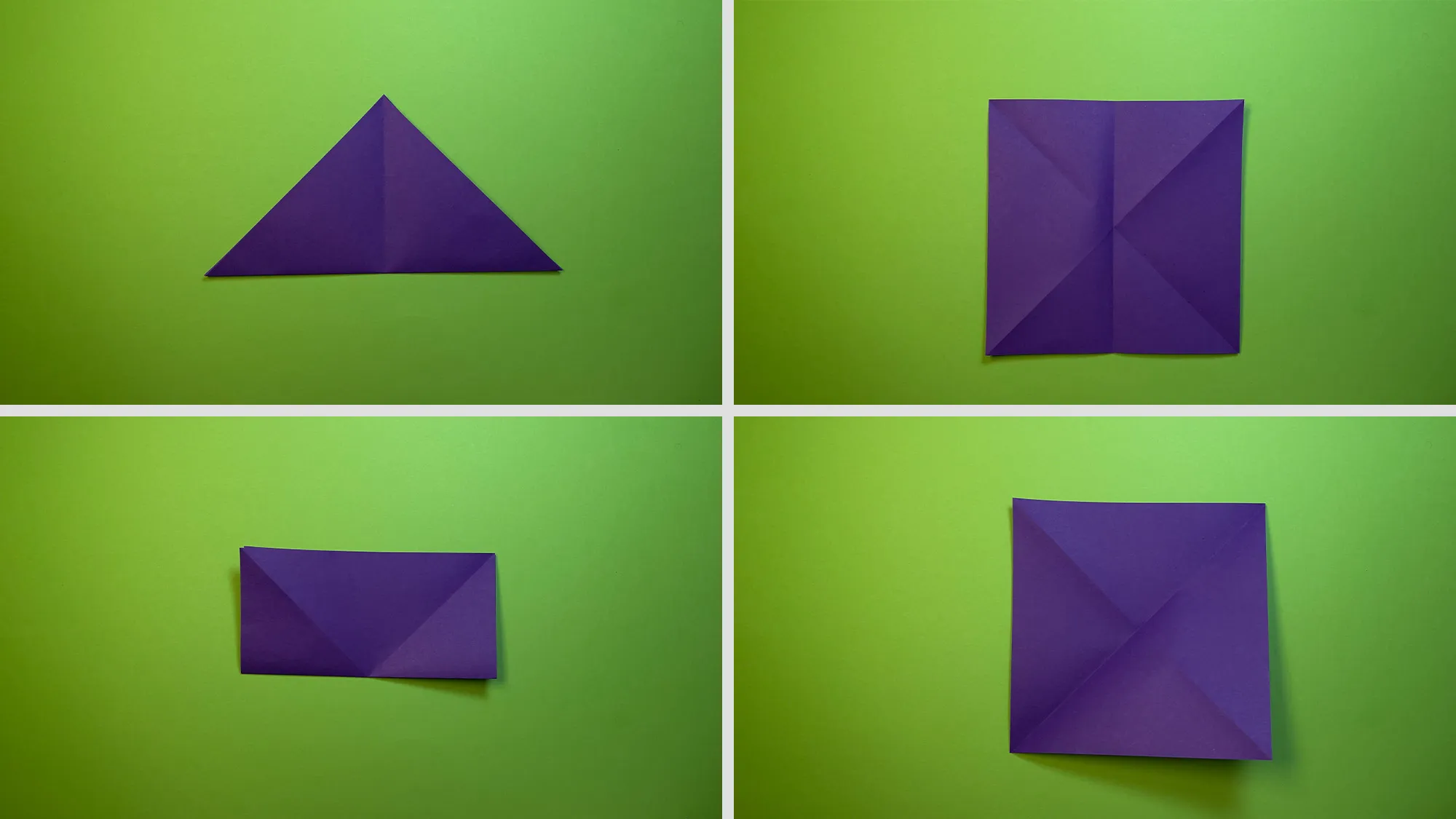 Origami macska dobozban: lépésről lépésre útmutató fényképekkel és magyarázatokkal. 2. kép Origami macska a dobozban: lépésről lépésre útmutató fotókkal és kommentárokkal. Kép 2