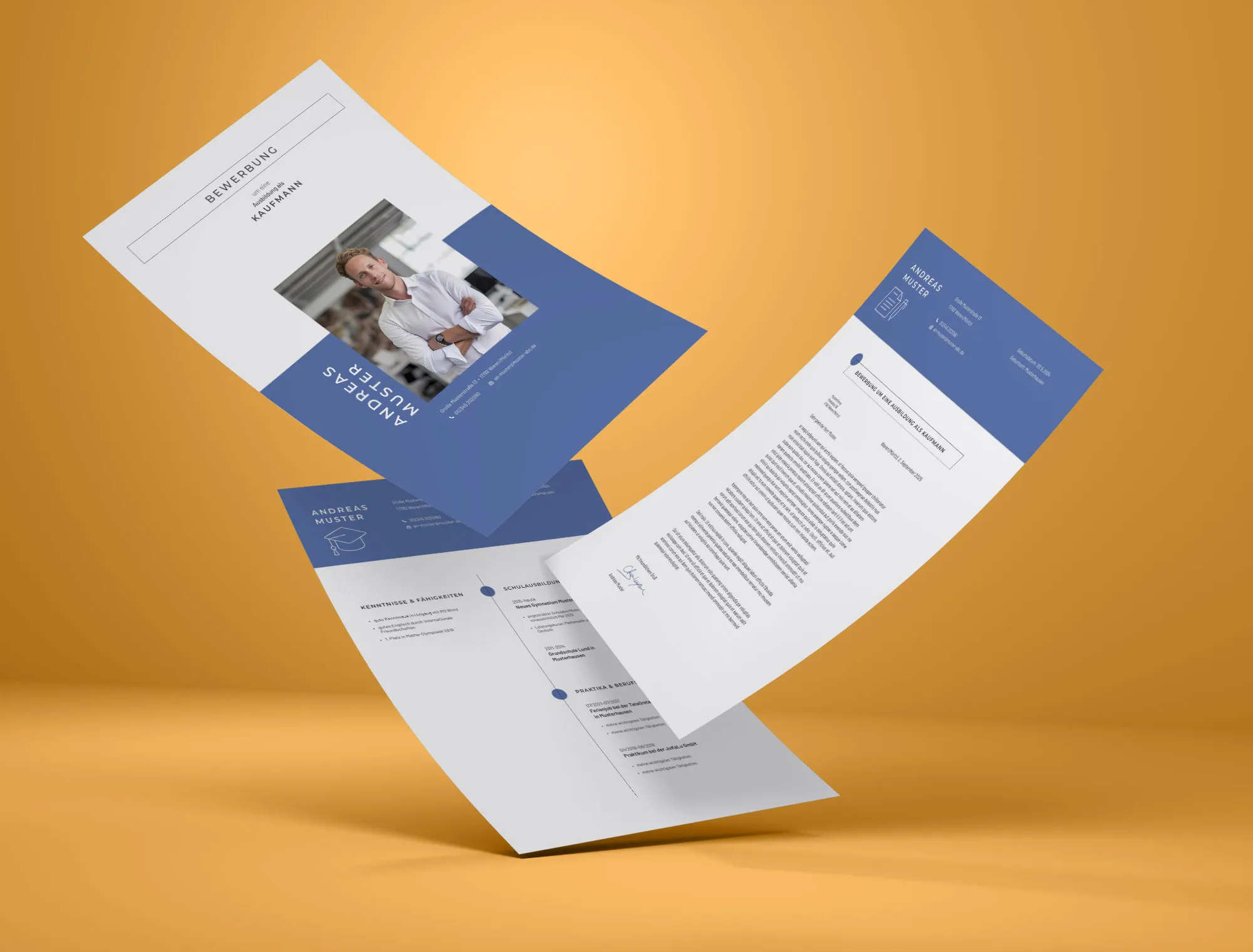 Candidatura como instrutor de esqui: Modelo para carta de apresentação e currículo