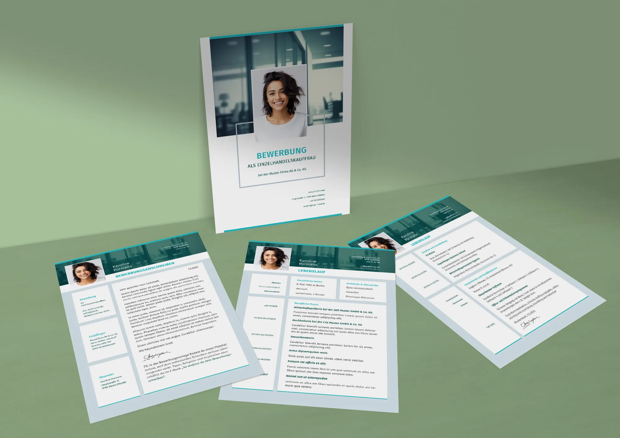 Application as gas station attendant: Template of cover letter and resume for download