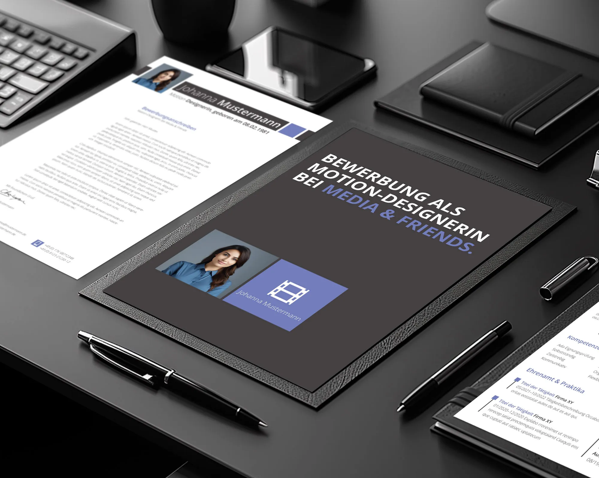 Application as Technical Model Maker: Template for Cover Letter and Resume