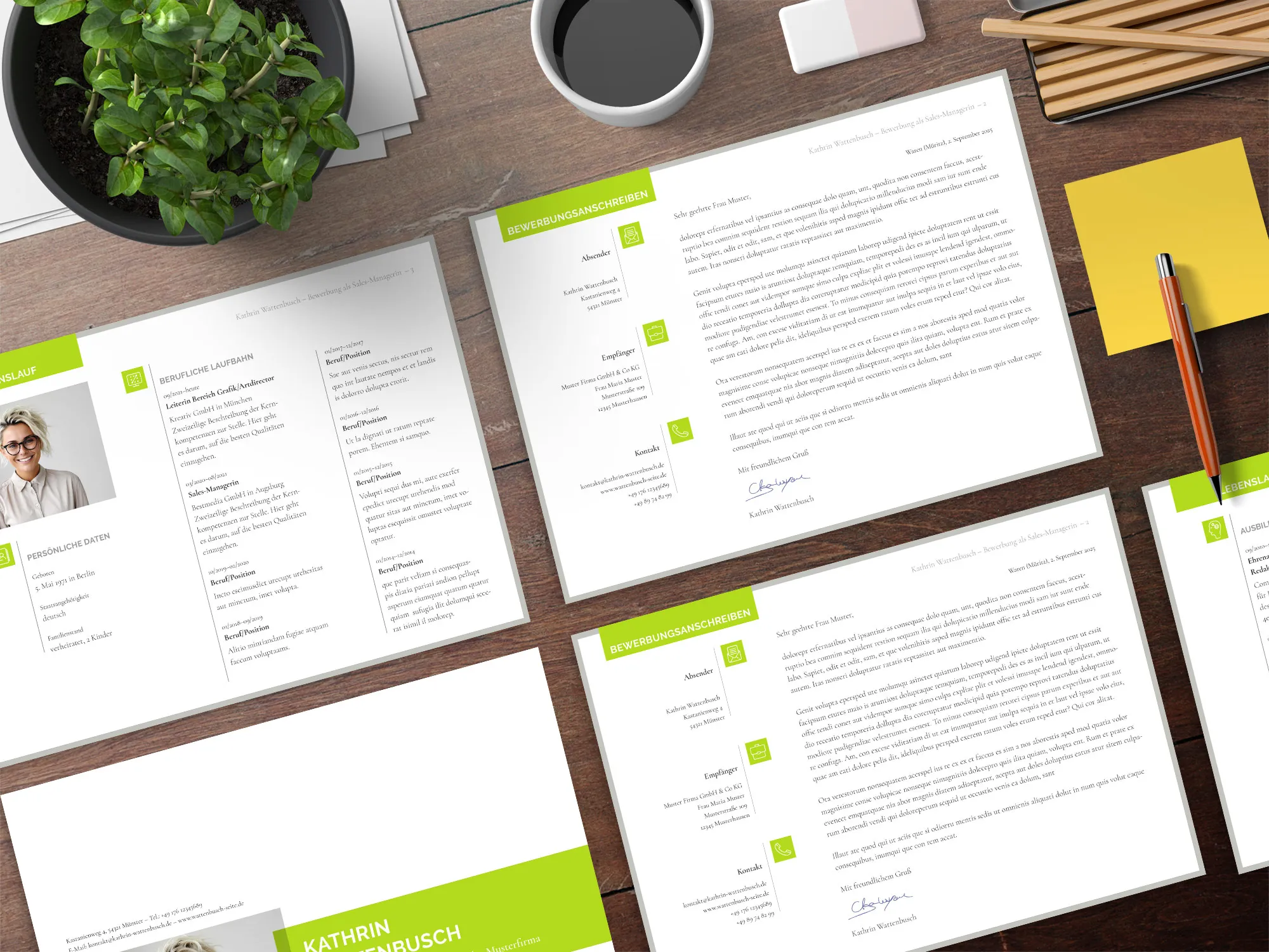 Application as Technical Draftsman: Template for cover letter and resume available for download