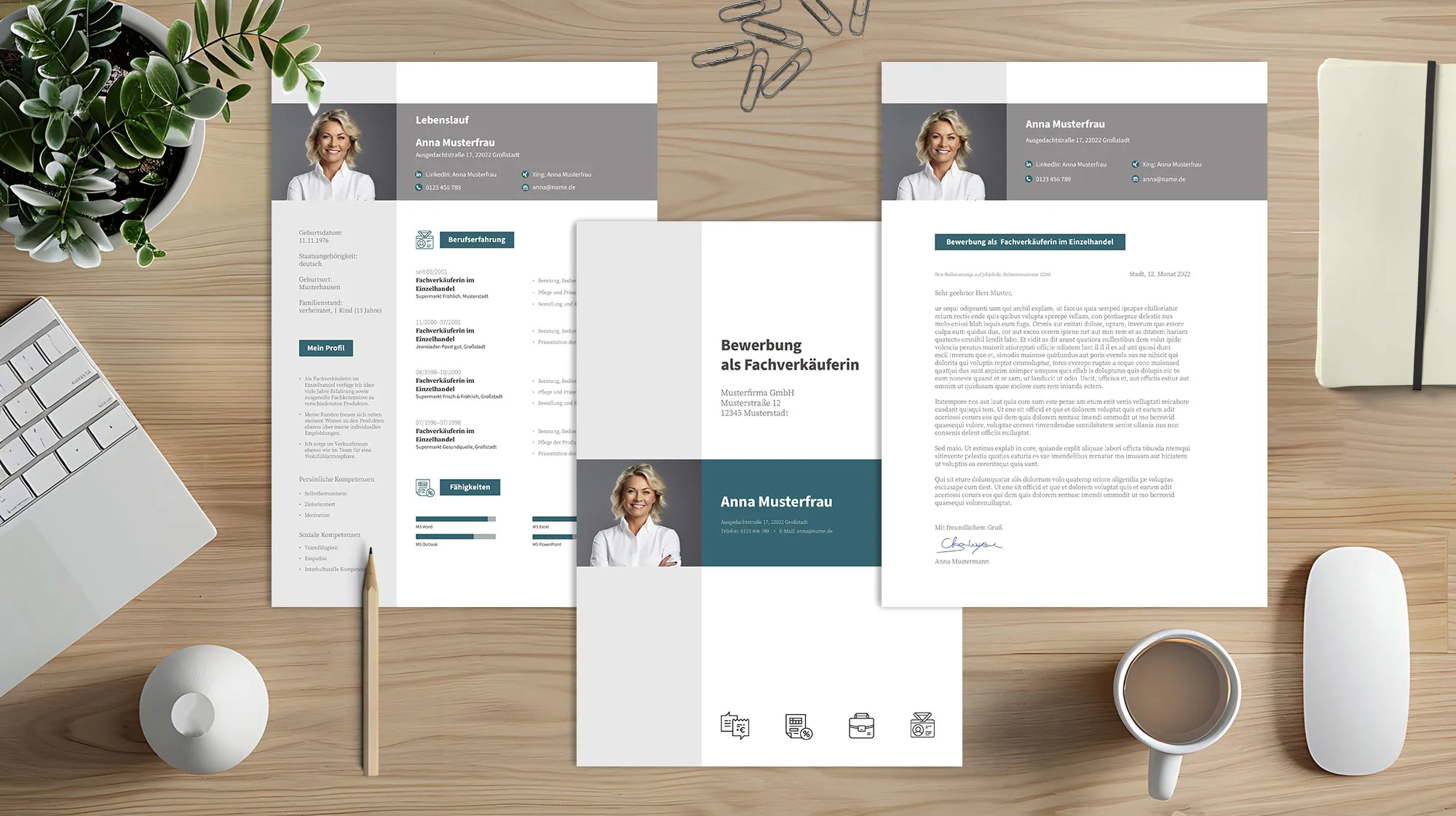 Application as technical draftsman: template for cover letter and resume