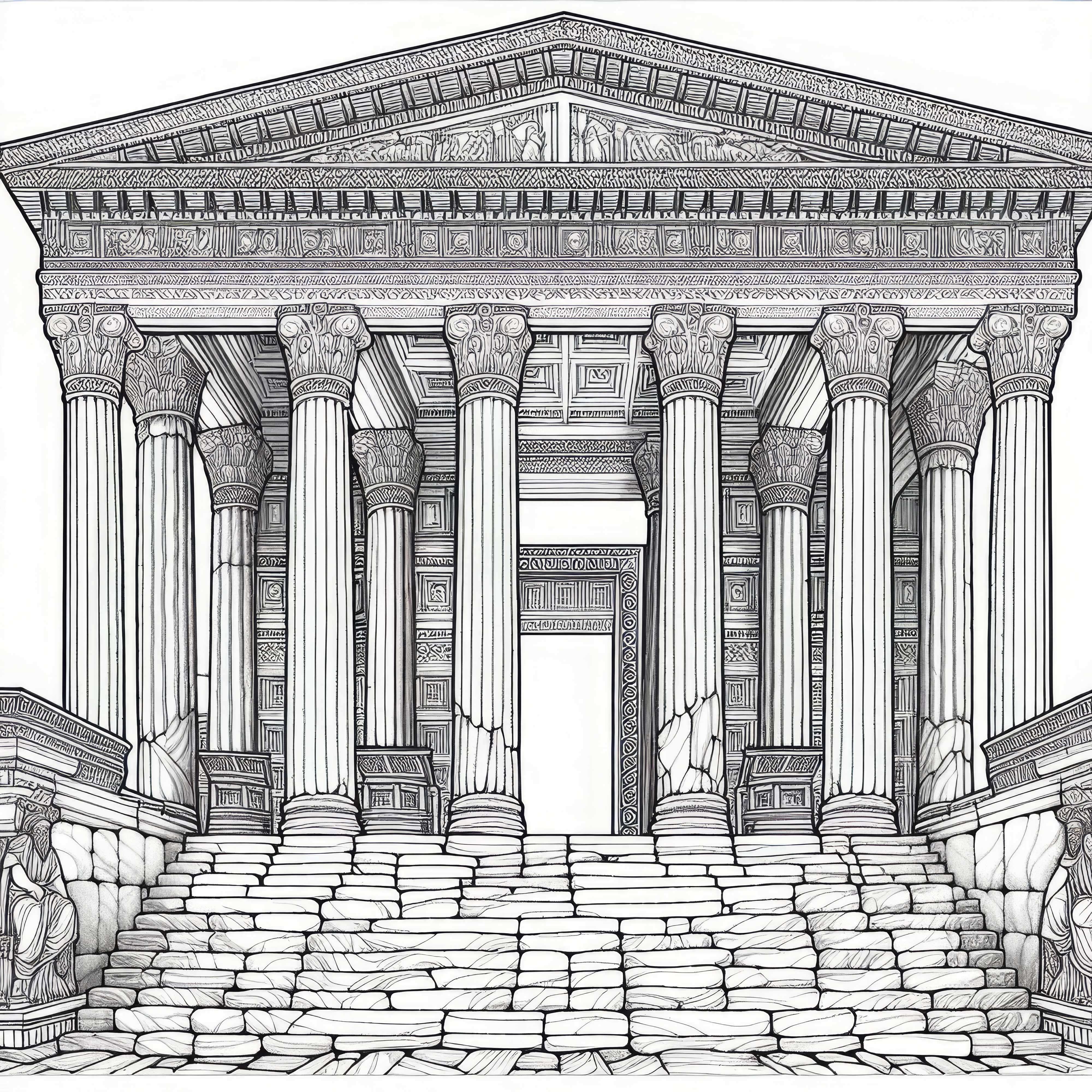 Tempel for Artemis i Efesos - Malebog Verdensunder gratis