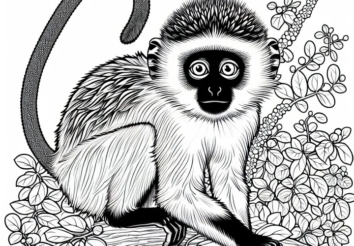 Vymaľovanka surikaty: Bezplatný obrázok pre tvoje ďalšie zábavné maľovanie