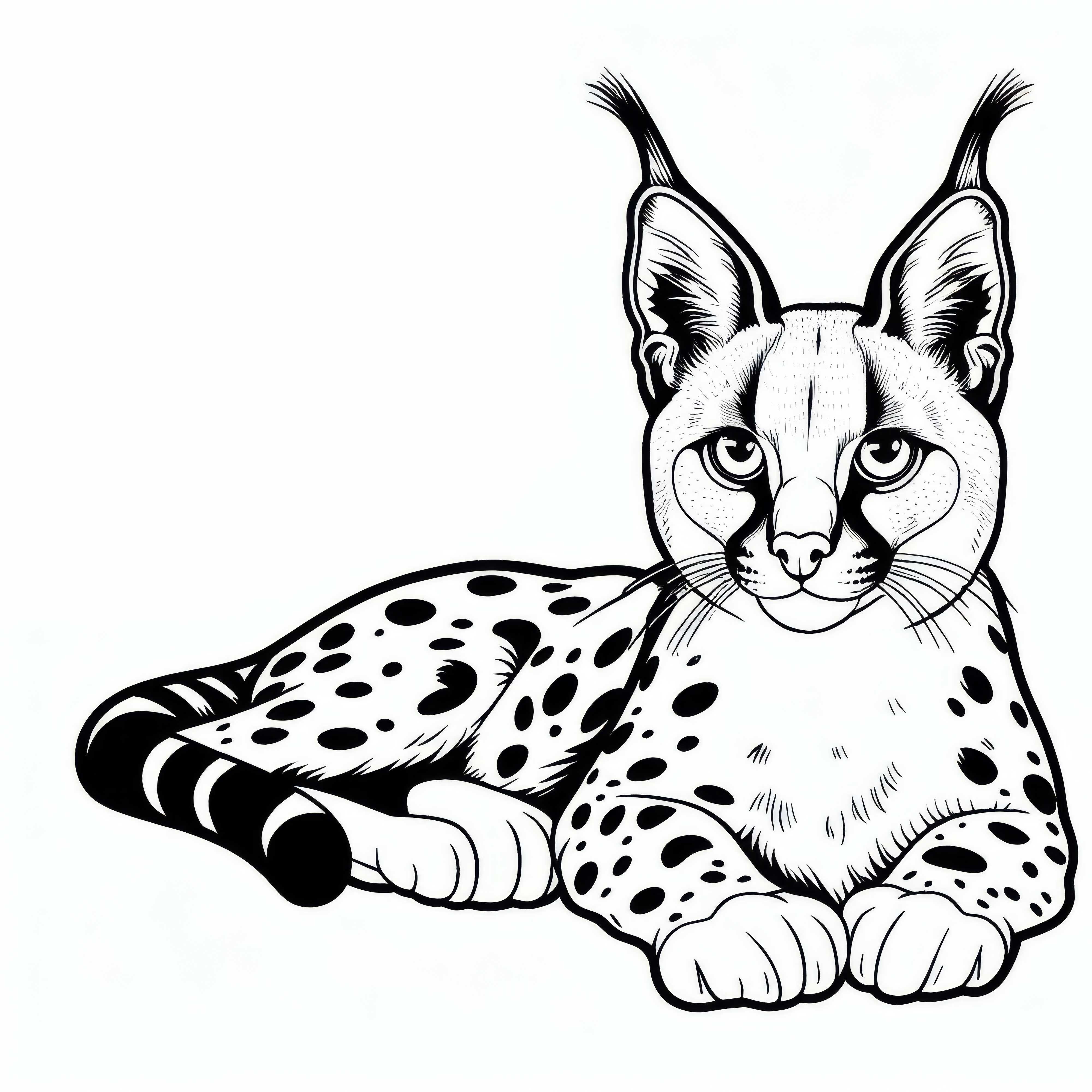 Model de colorat cu royă – Imagine de colorat gratuită pentru descărcare