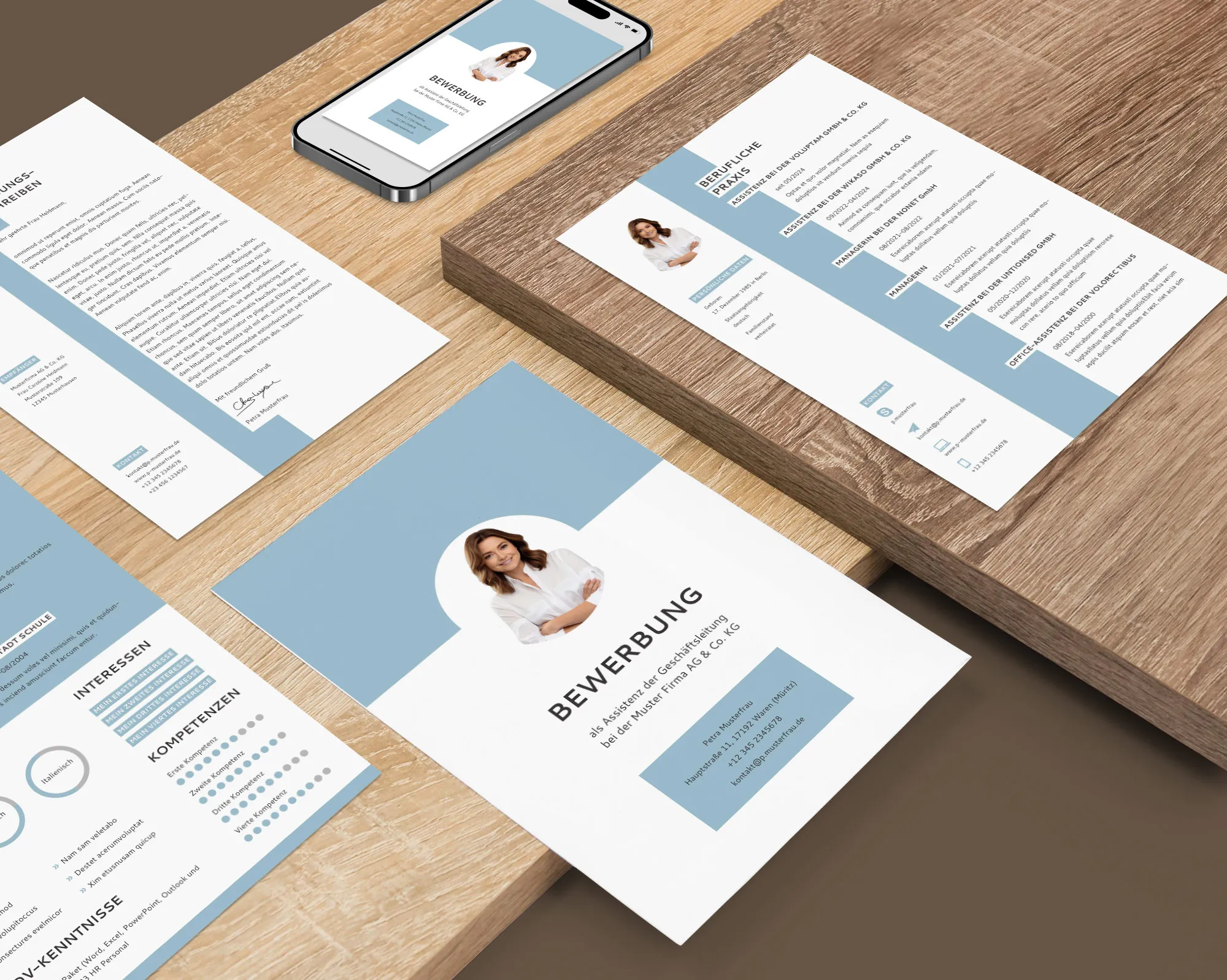 Application as tutor: Template for cover letter and resume