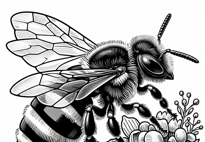 Červená murovaná včela ZDARMA