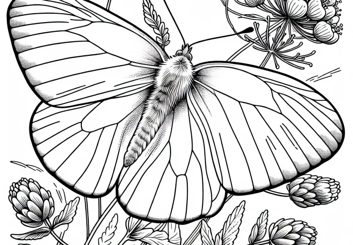 Vymaľovanka citrónového motýľa – Bezplatný motív motýľa na vymaľovanie Vymaľovanka citrónového motýľa – Bezplatný motív motýľa na vymaľovanie